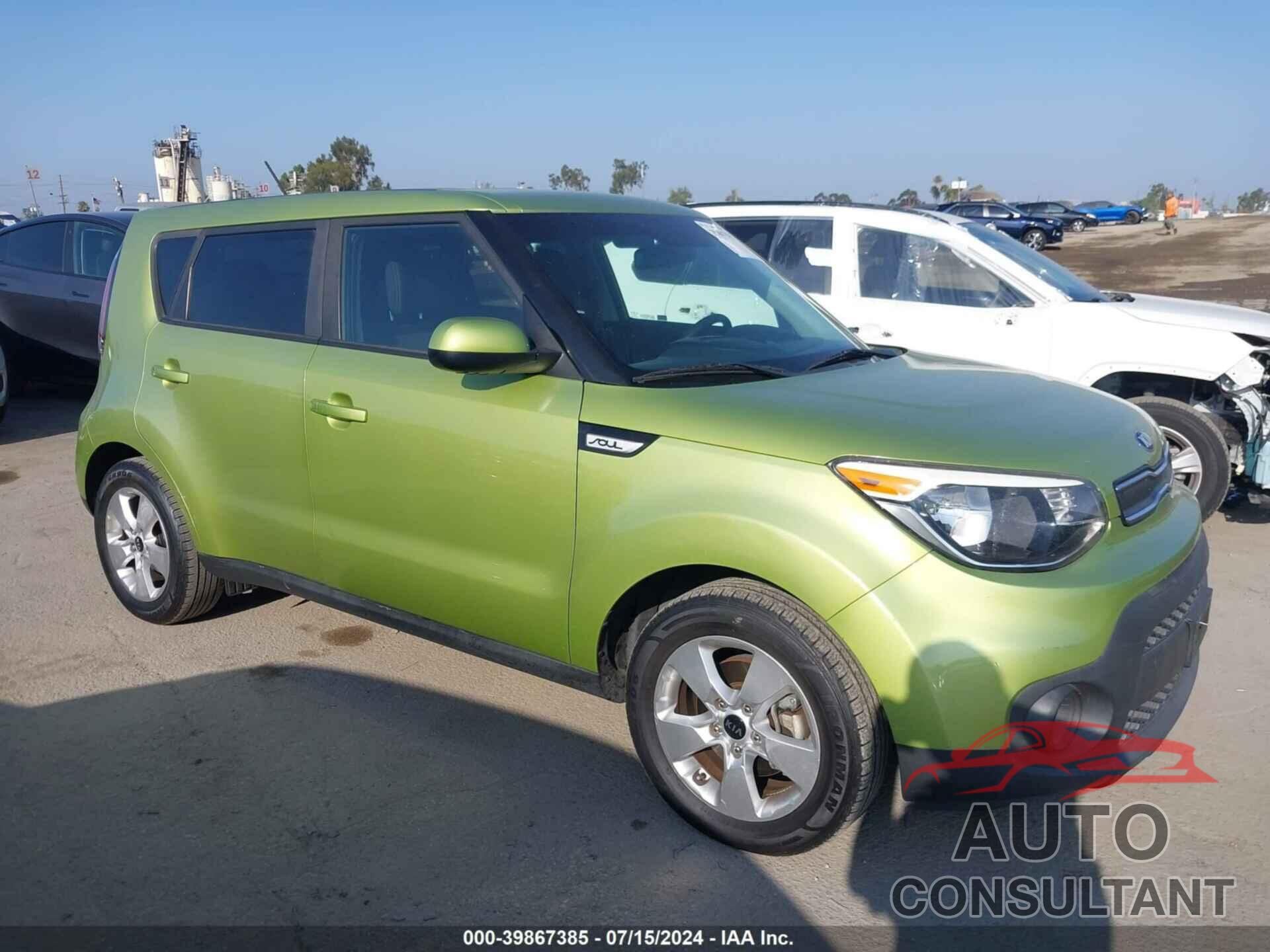 KIA SOUL 2017 - KNDJN2A20H7884445