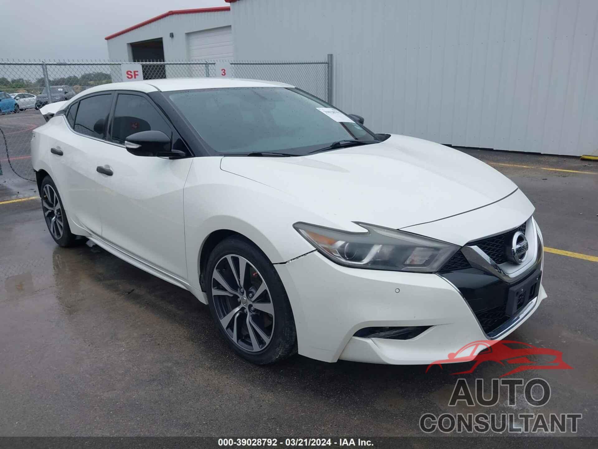 NISSAN MAXIMA 2017 - 1N4AA6AP0HC418459