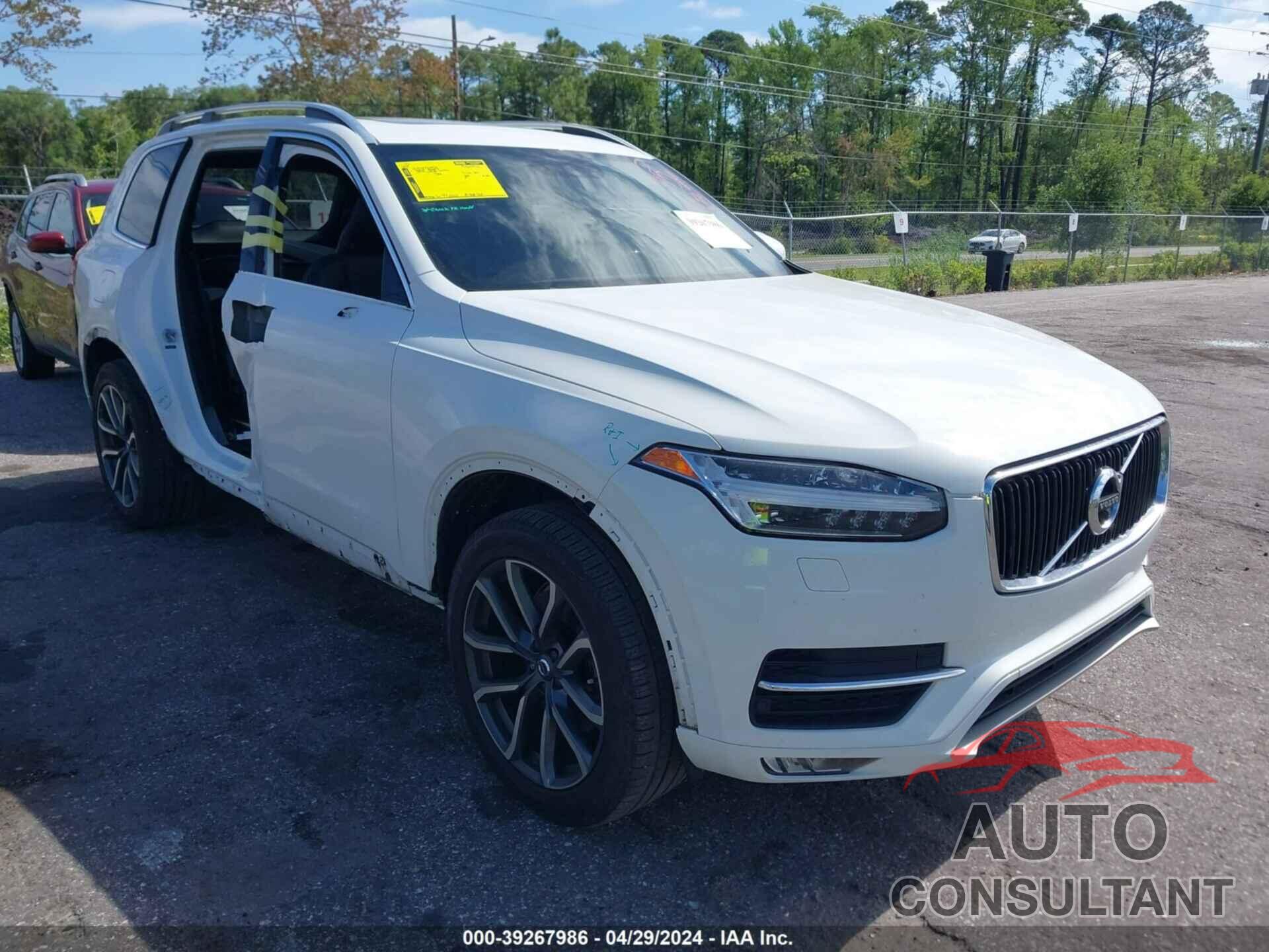 VOLVO XC90 2016 - YV4A22PK7G1092954