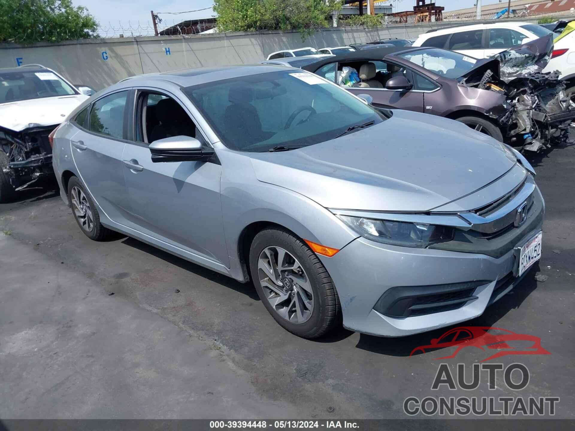 HONDA CIVIC SEDAN 2017 - 2HGFC2F75HH514145