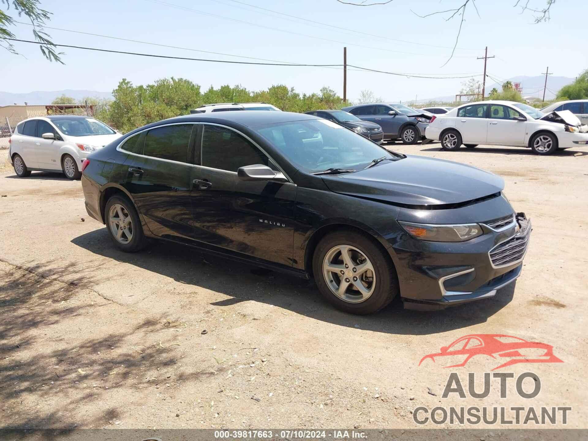 CHEVROLET MALIBU 2018 - 1G1ZB5ST7JF284627