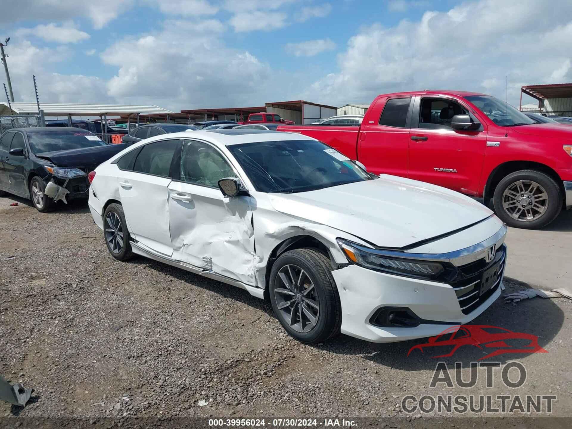 HONDA ACCORD 2021 - 1HGCV1F50MA072034