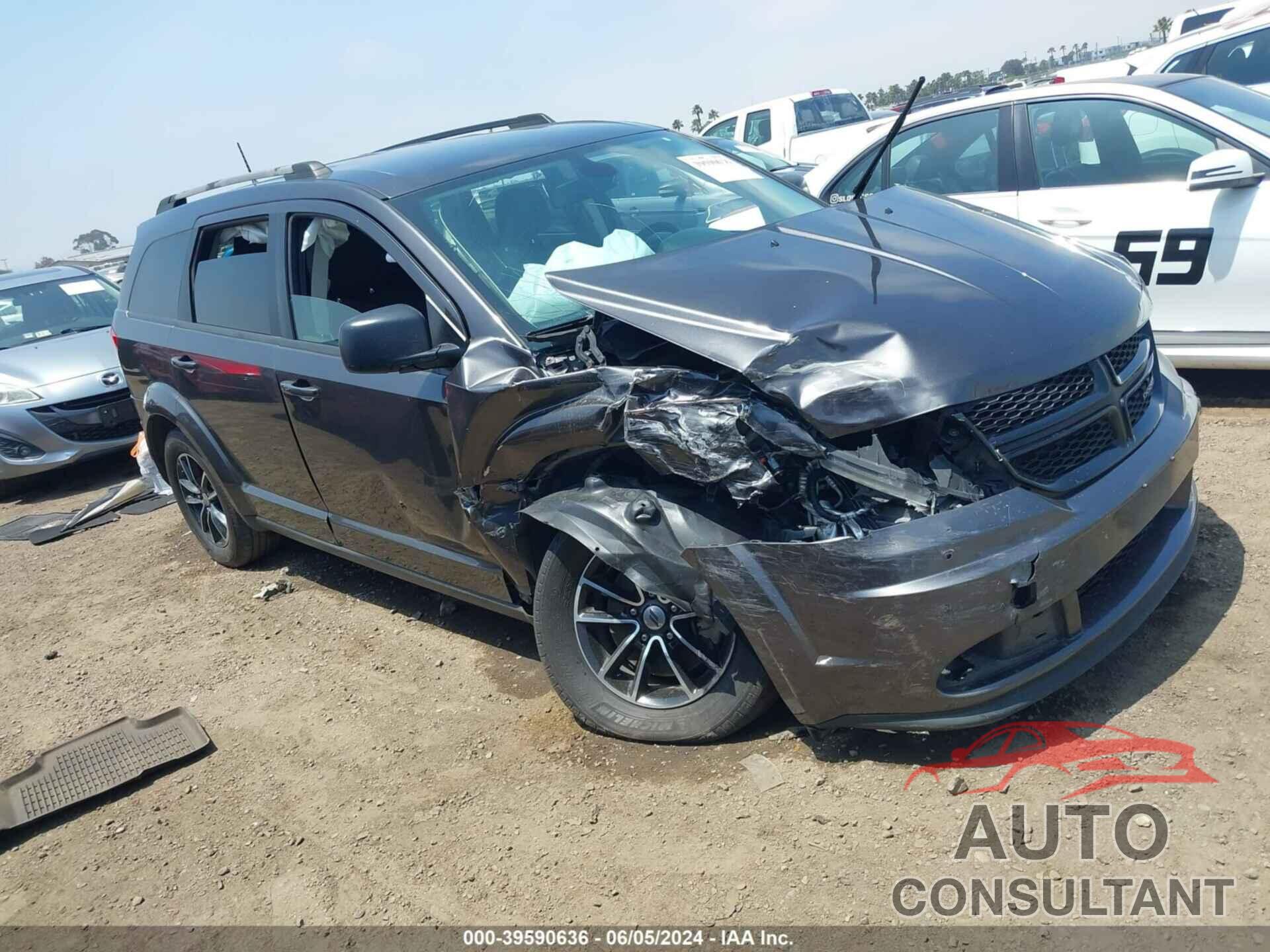 DODGE JOURNEY 2018 - 3C4PDCAB7JT444002