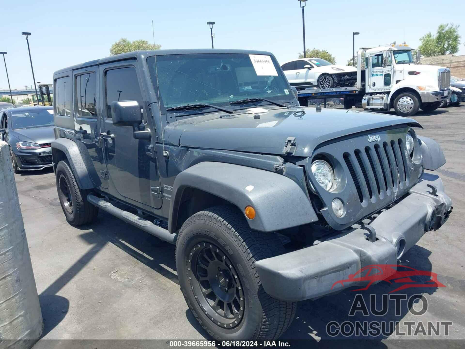 JEEP WRANGLER JK UNLIMITED 2018 - 1C4BJWDG8JL894488