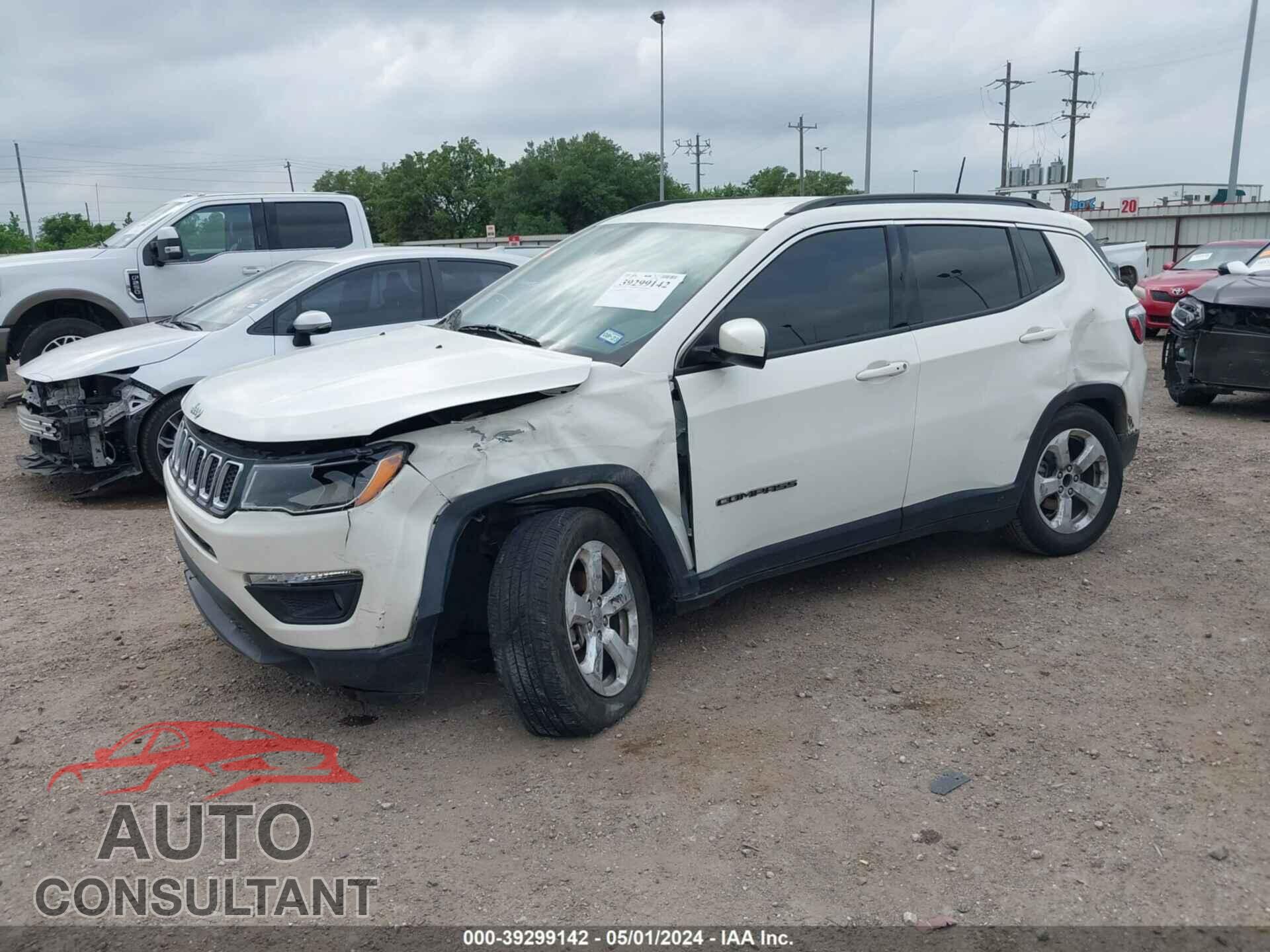 JEEP COMPASS 2019 - 3C4NJCBB2KT843948