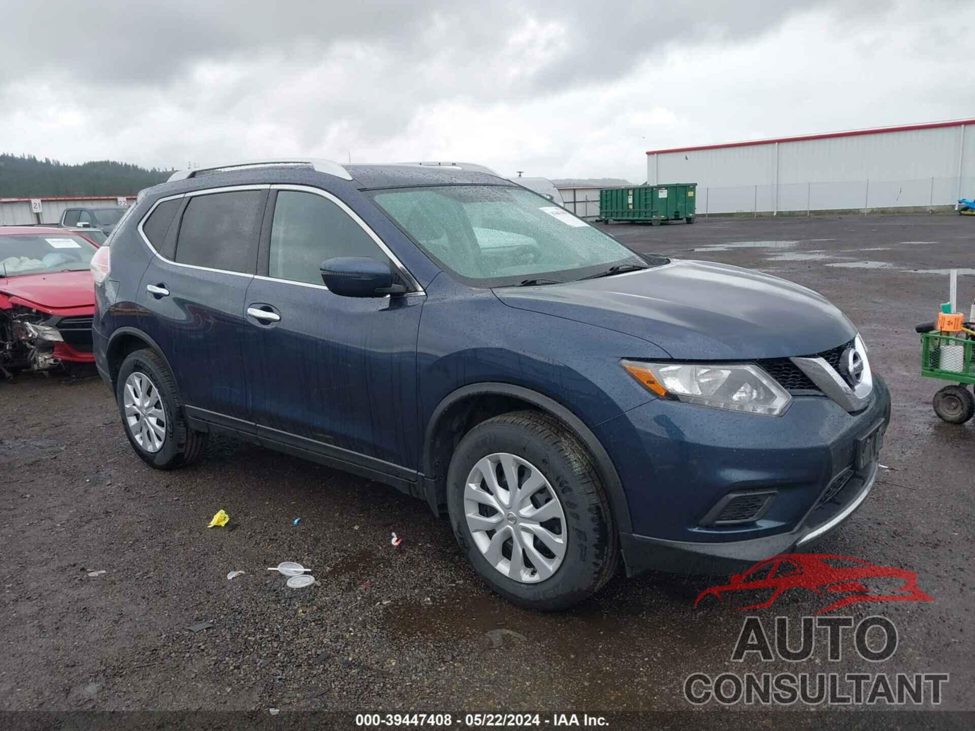 NISSAN ROGUE 2016 - KNMAT2MV9GP594053