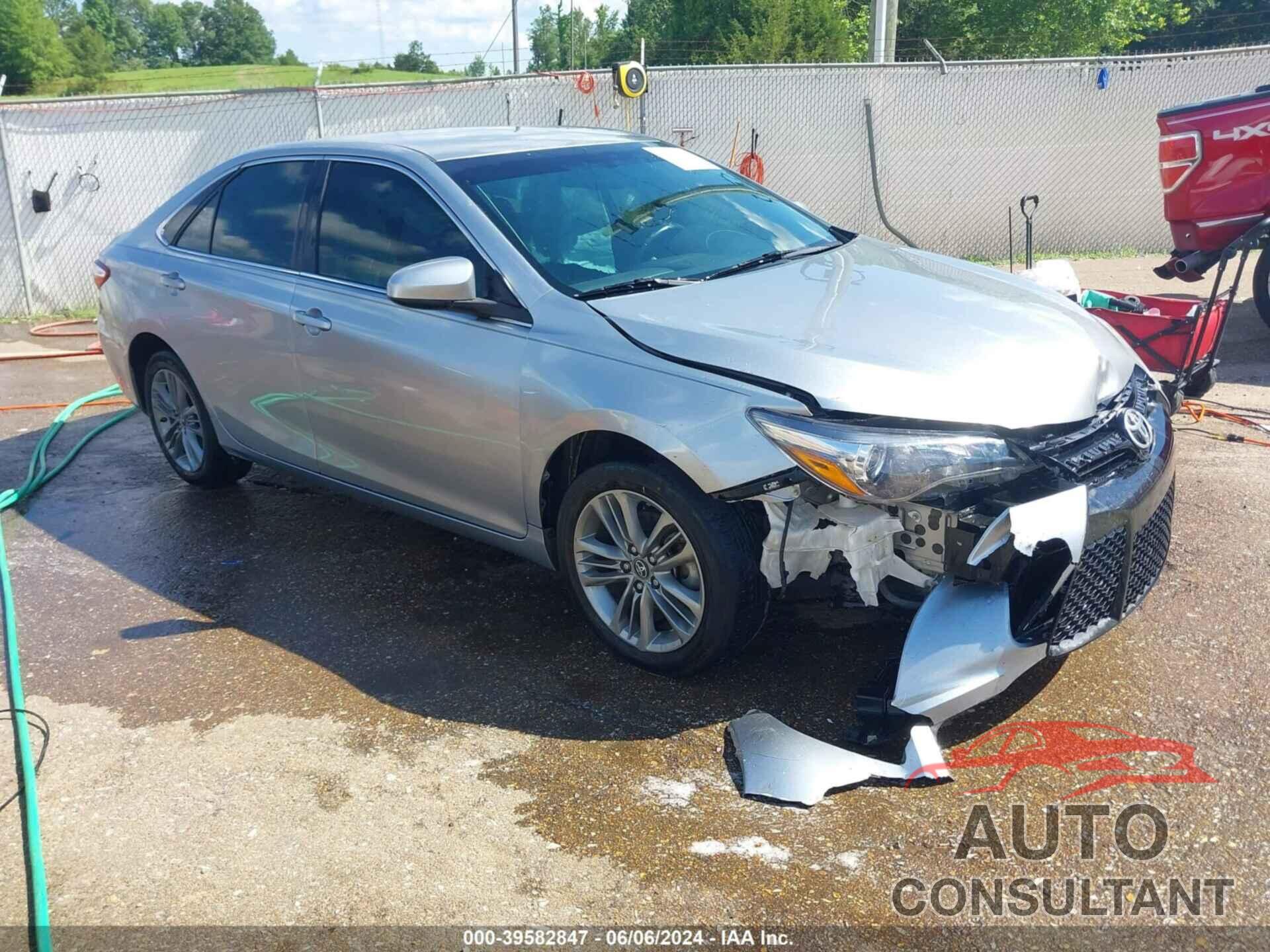 TOYOTA CAMRY 2017 - 4T1BF1FK0HU678317