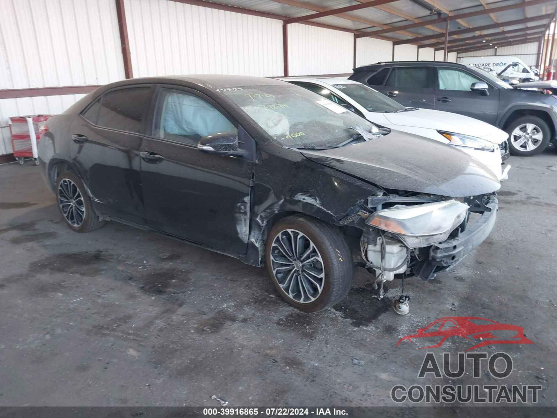 TOYOTA COROLLA 2016 - 2T1BURHE7GC741067