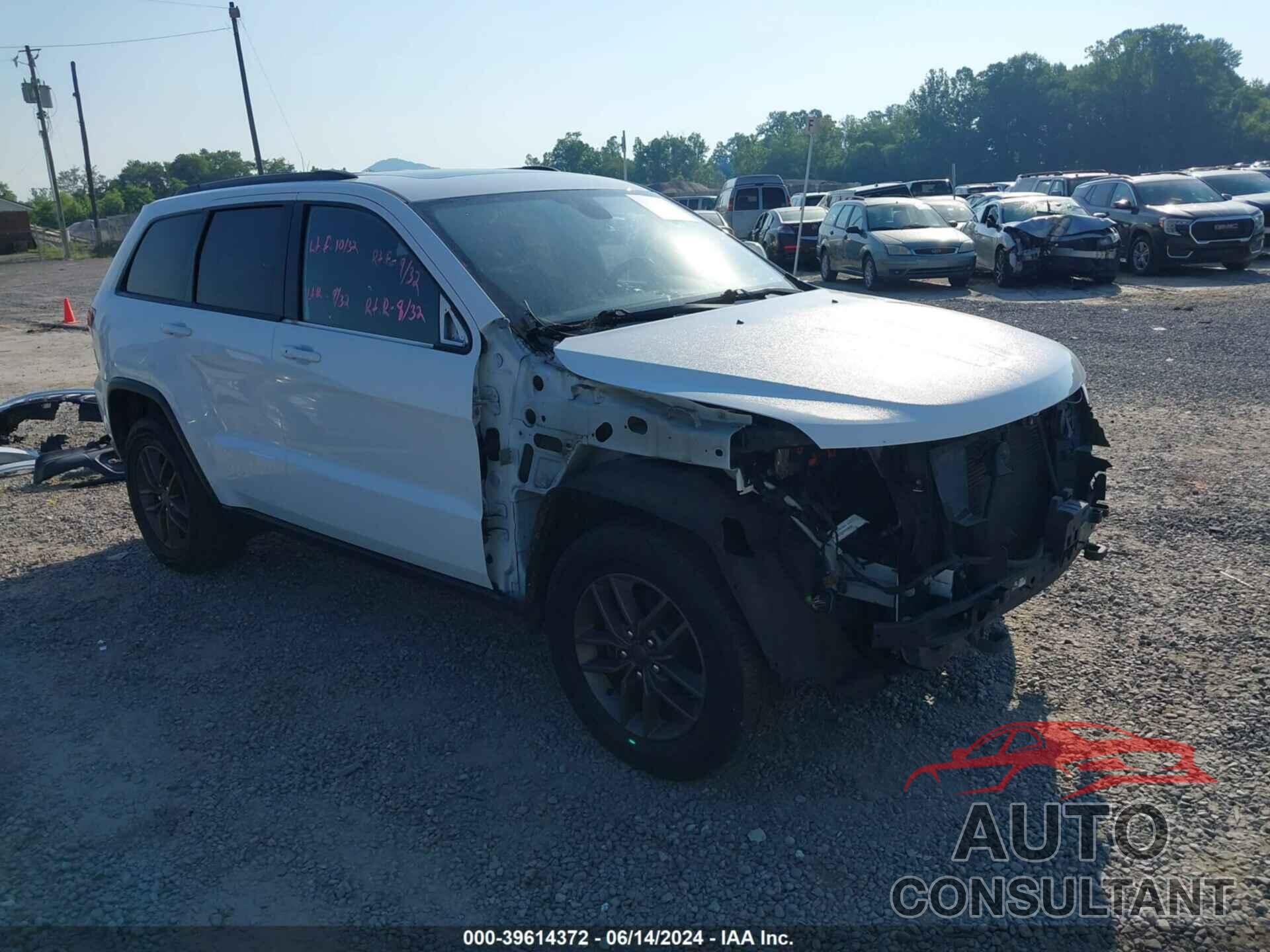 JEEP GRAND CHEROKEE 2016 - 1C4RJFAG1GC344075