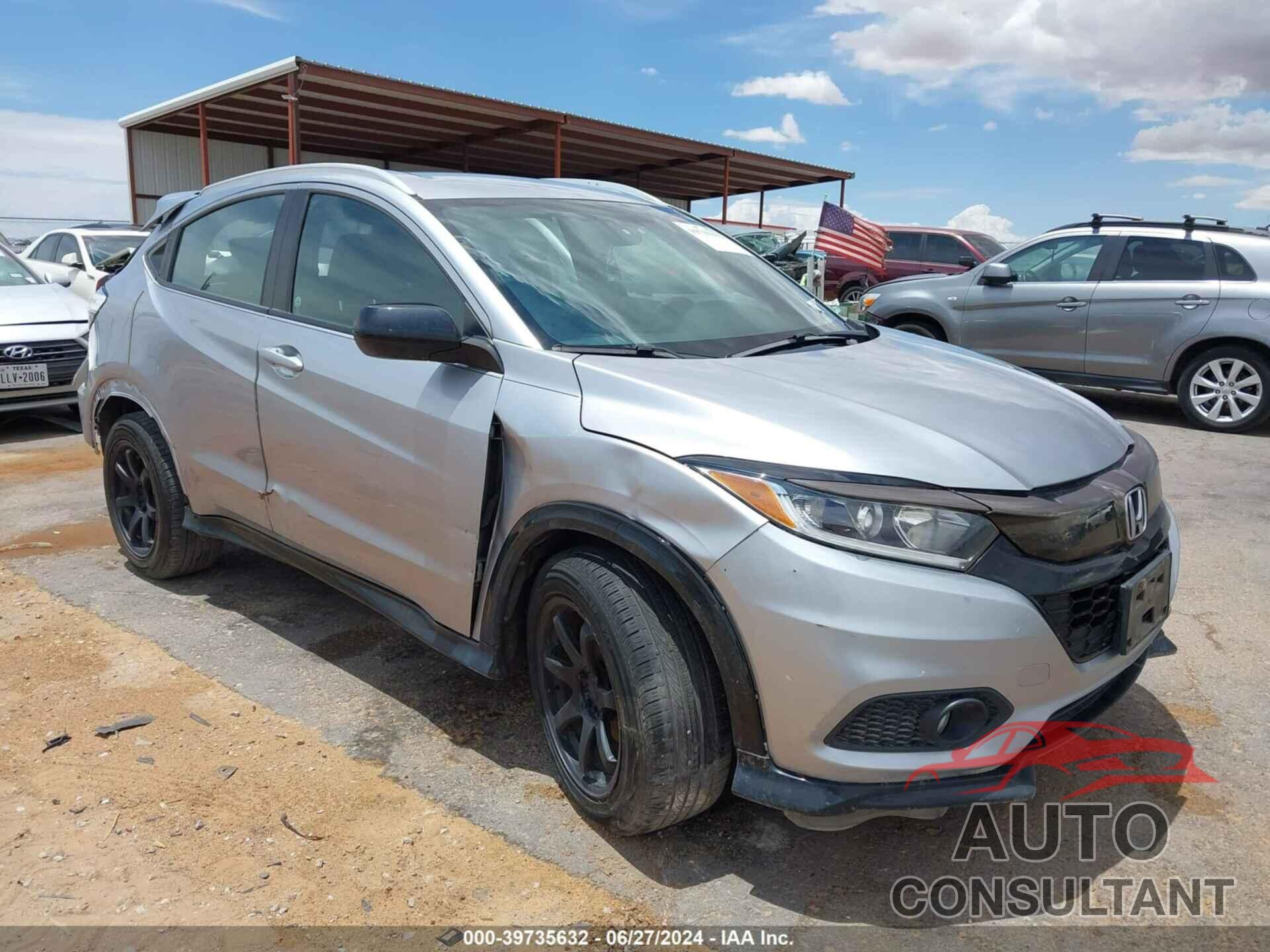 HONDA HR-V 2019 - 3CZRU6H16KG734405