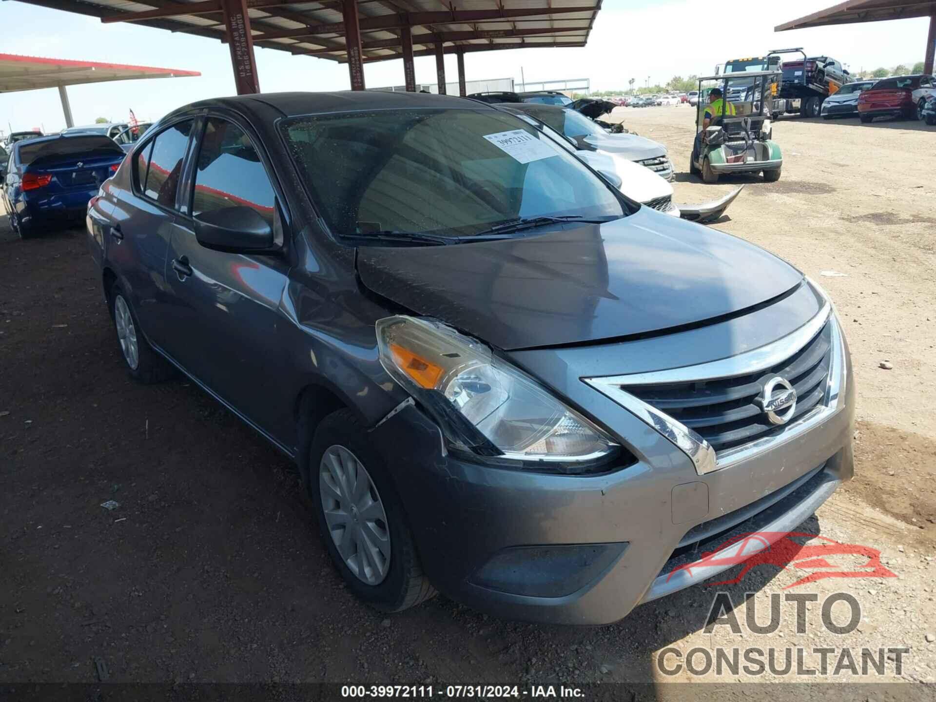 NISSAN VERSA 2016 - 3N1CN7AP6GL896484