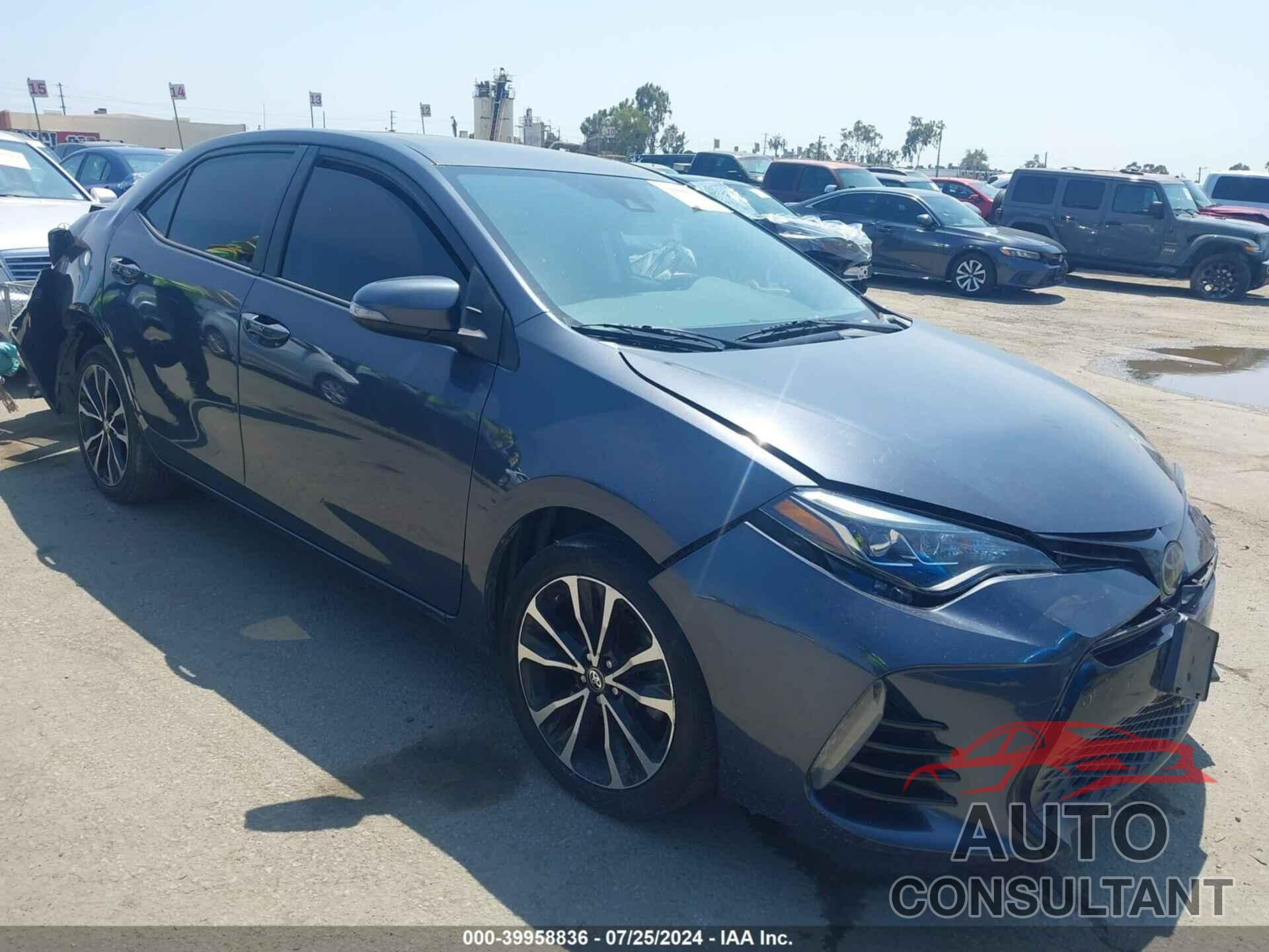 TOYOTA COROLLA 2018 - 5YFBURHE2JP742019
