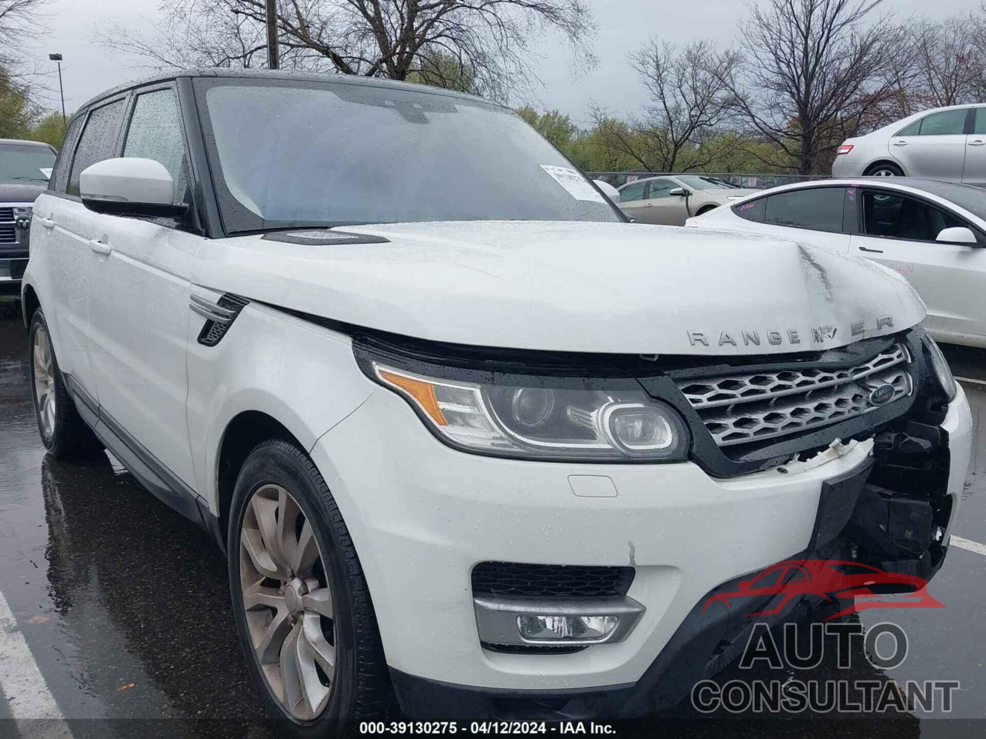 LAND ROVER RANGE ROVER SPORT 2017 - SALWR2FV1HA162393