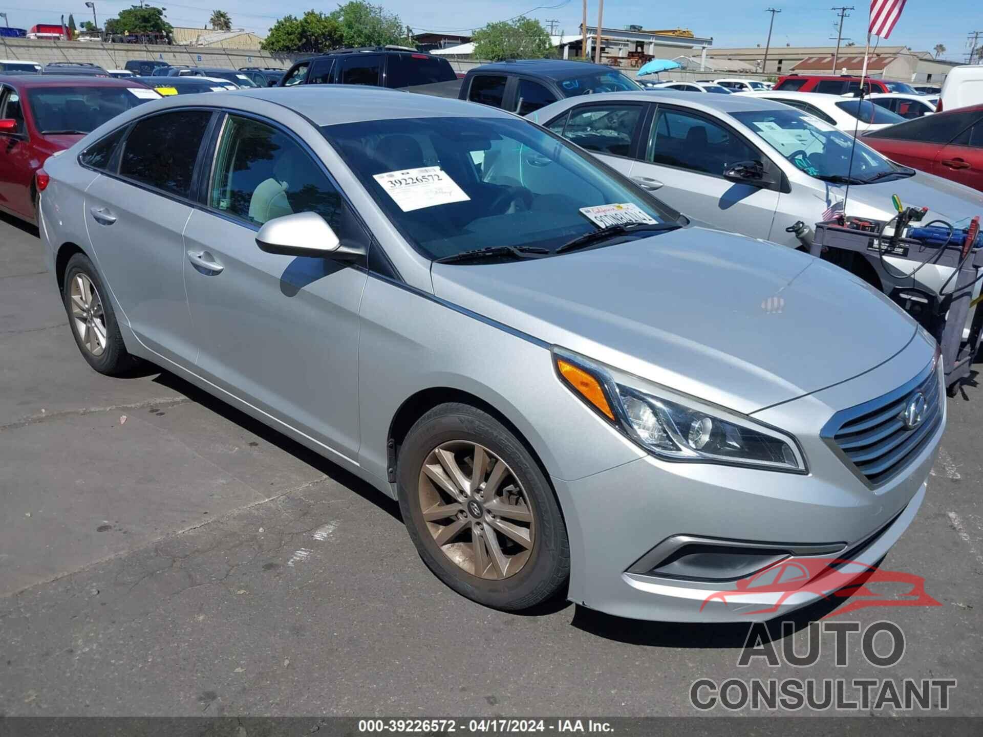 HYUNDAI SONATA 2017 - 5NPE24AF0HH578883