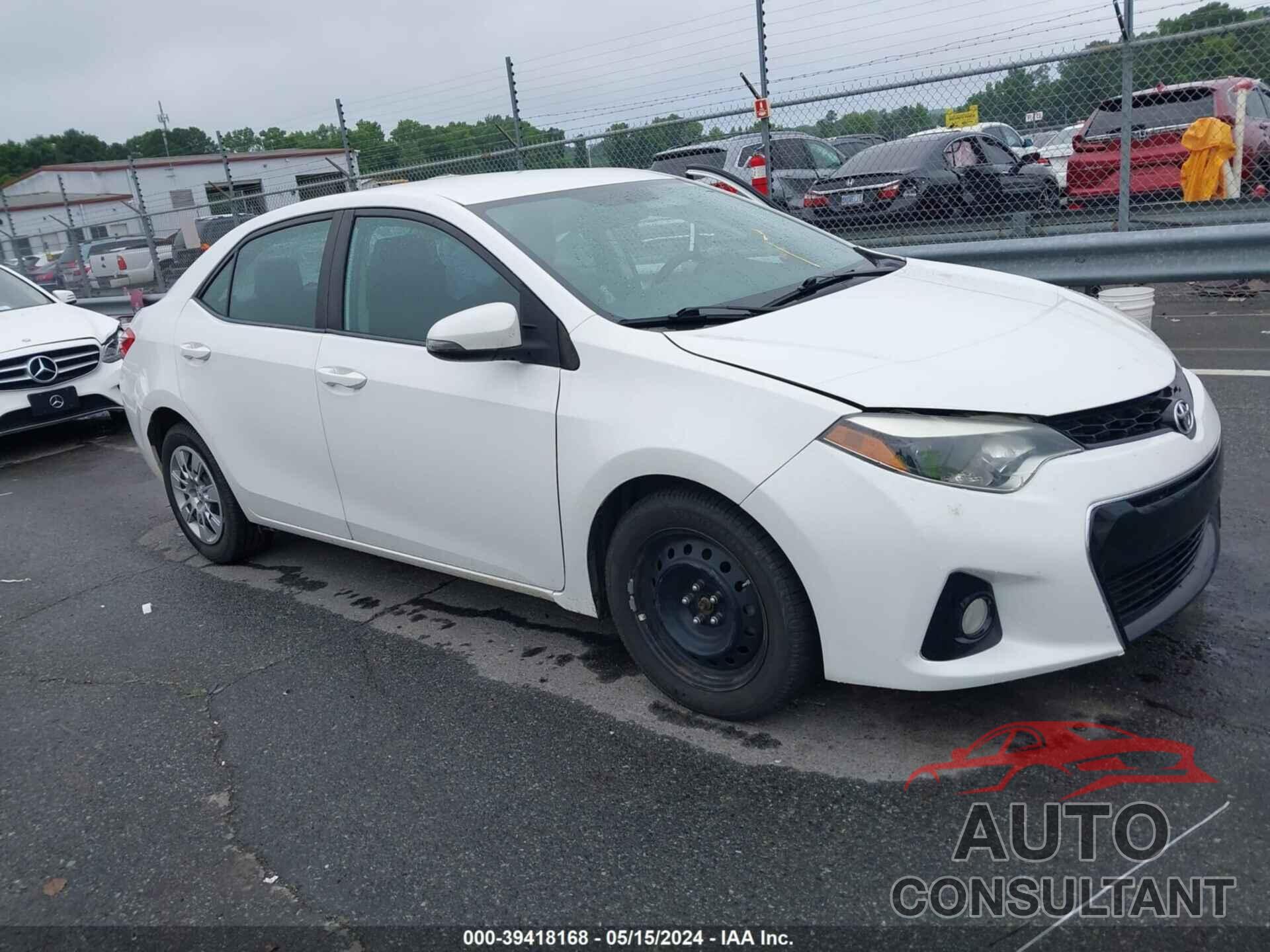 TOYOTA COROLLA 2016 - 2T1BURHE3GC496624