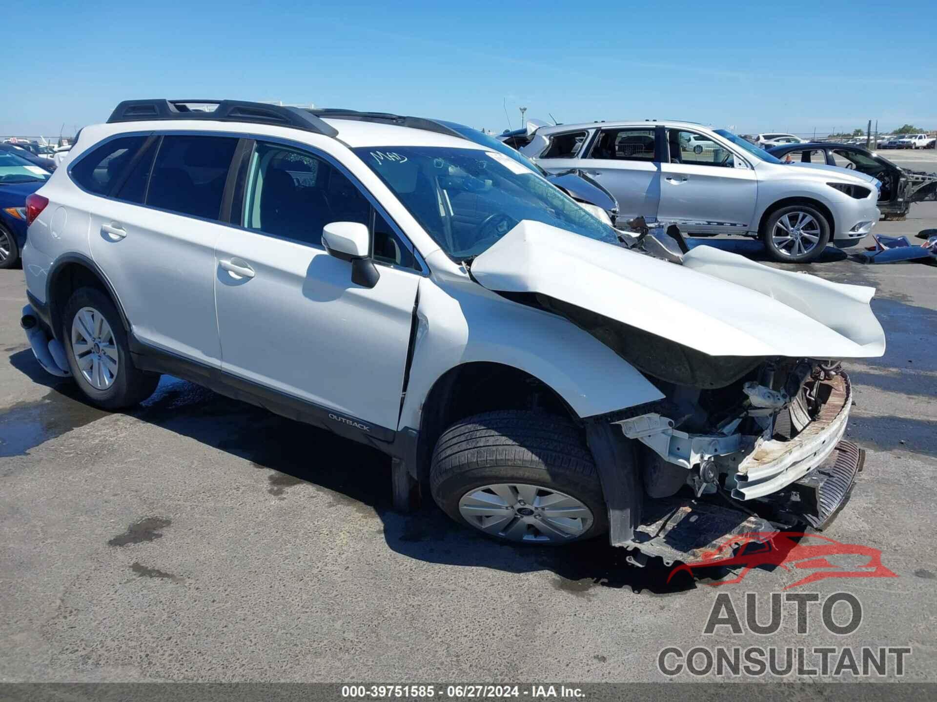 SUBARU OUTBACK 2017 - 4S4BSAFC0H3303540