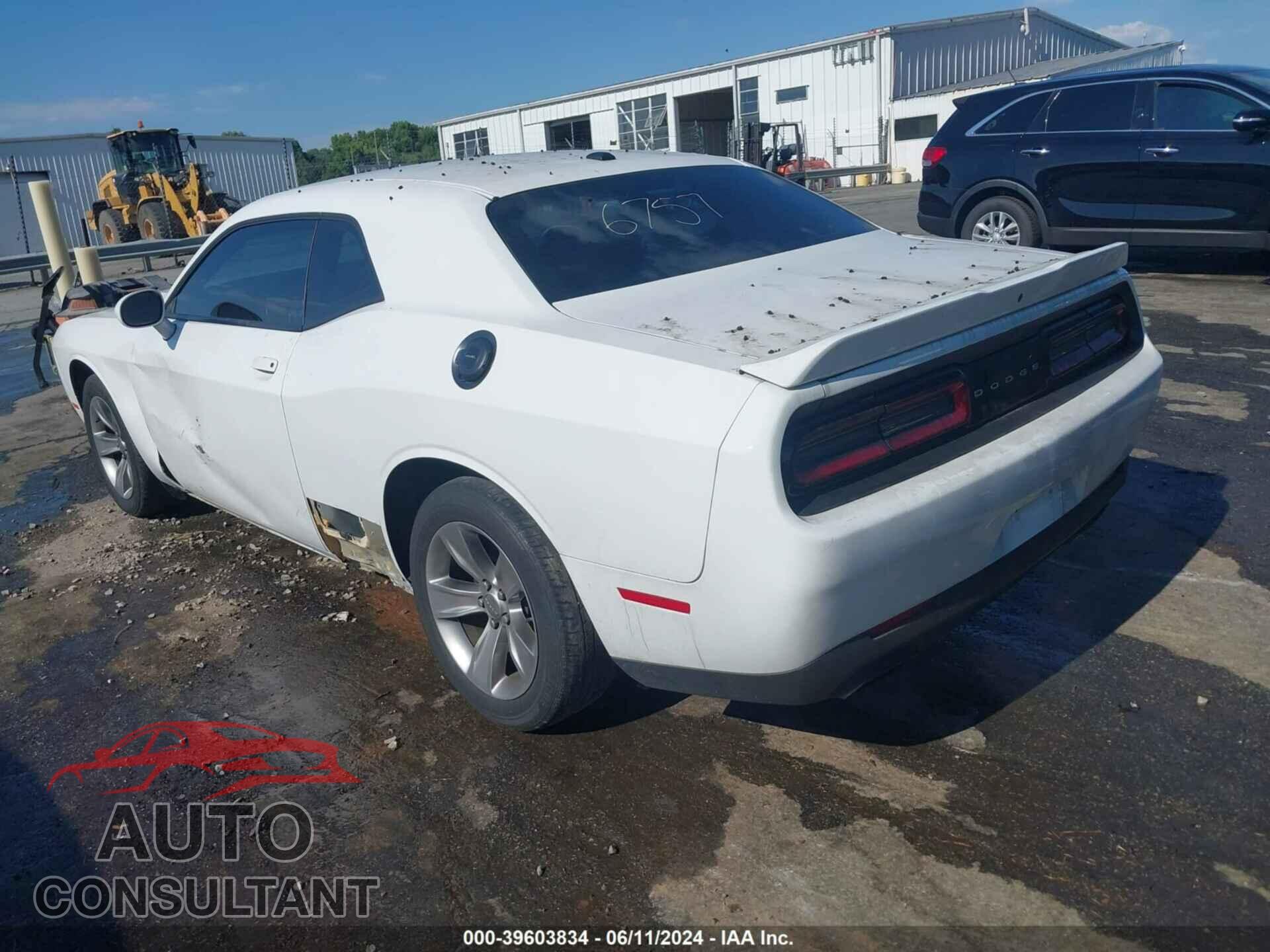 DODGE CHALLENGER 2019 - 2C3CDZAG6KH524774