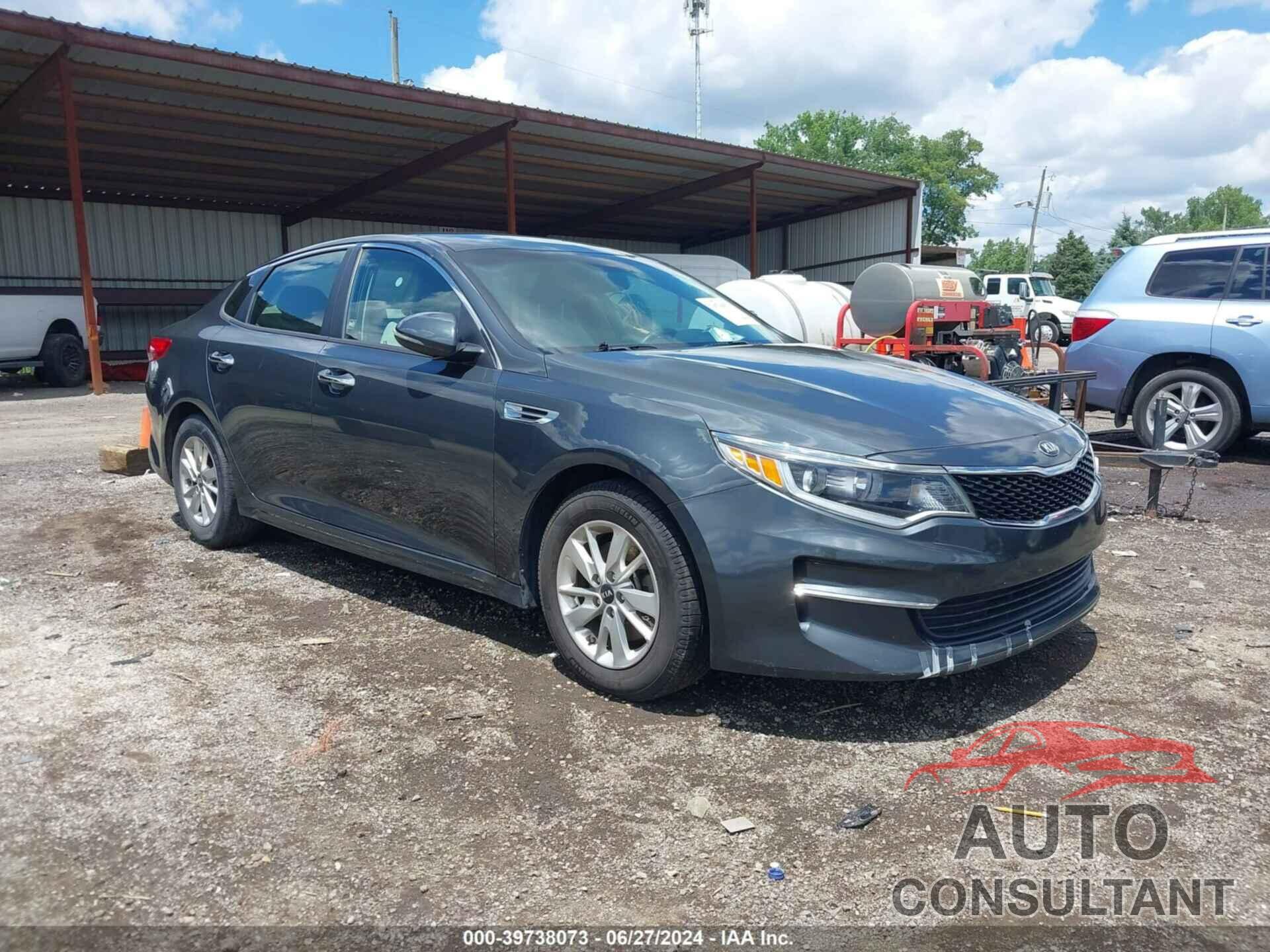 KIA OPTIMA 2016 - KNAGT4L30G5070692