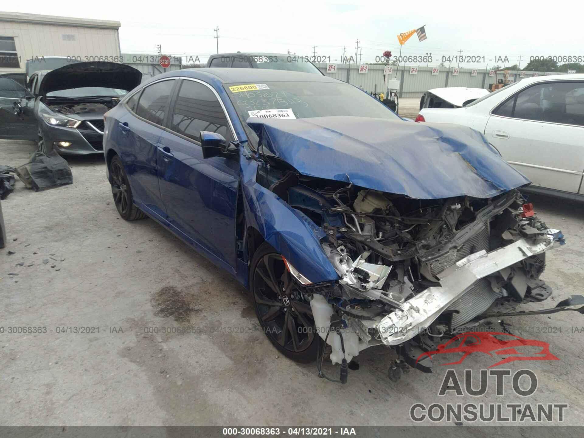 HONDA CIVIC SEDAN 2020 - 2HGFC2F81LH572688