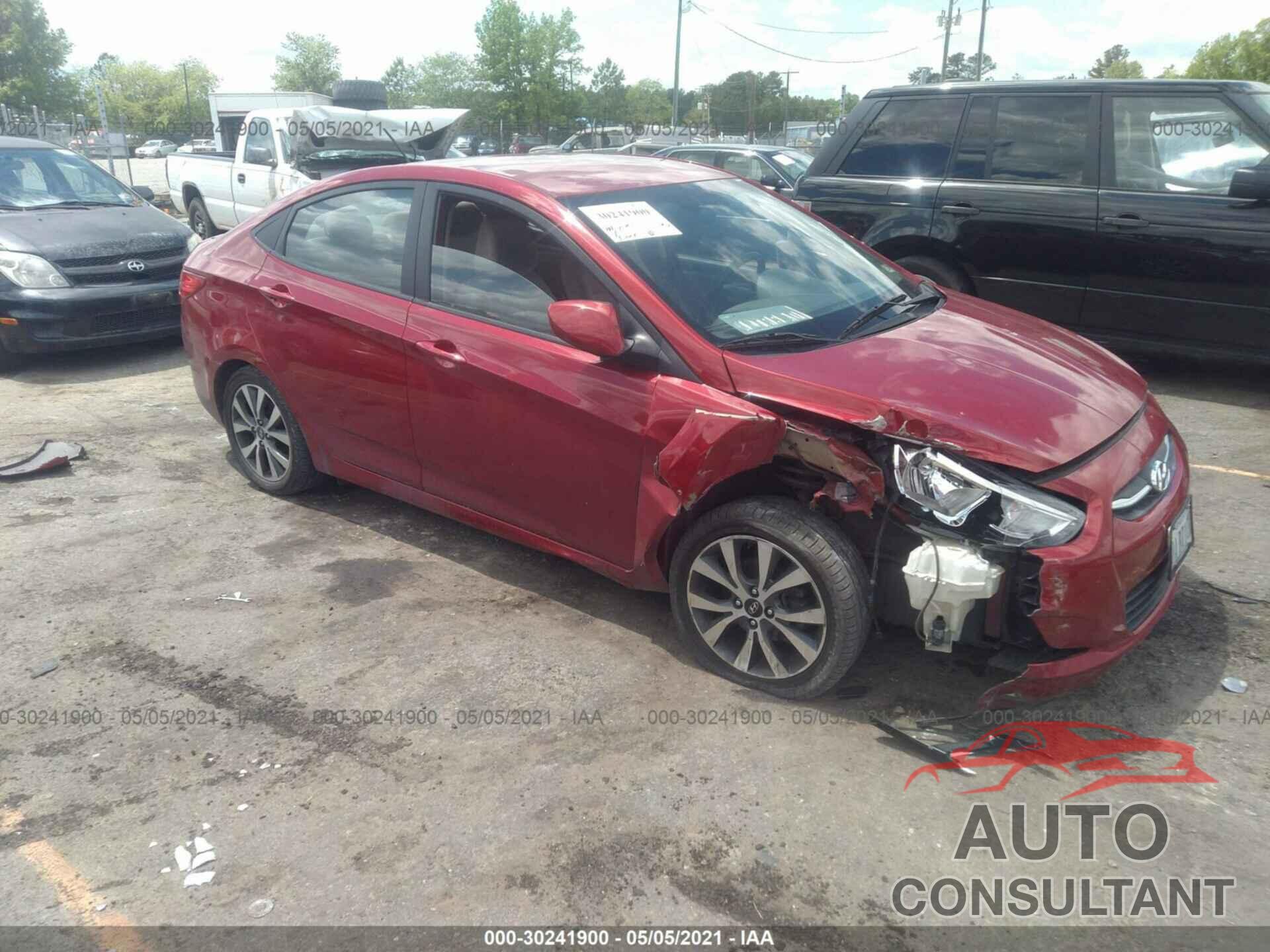 HYUNDAI ACCENT 2017 - KMHCT4AE2HU372168