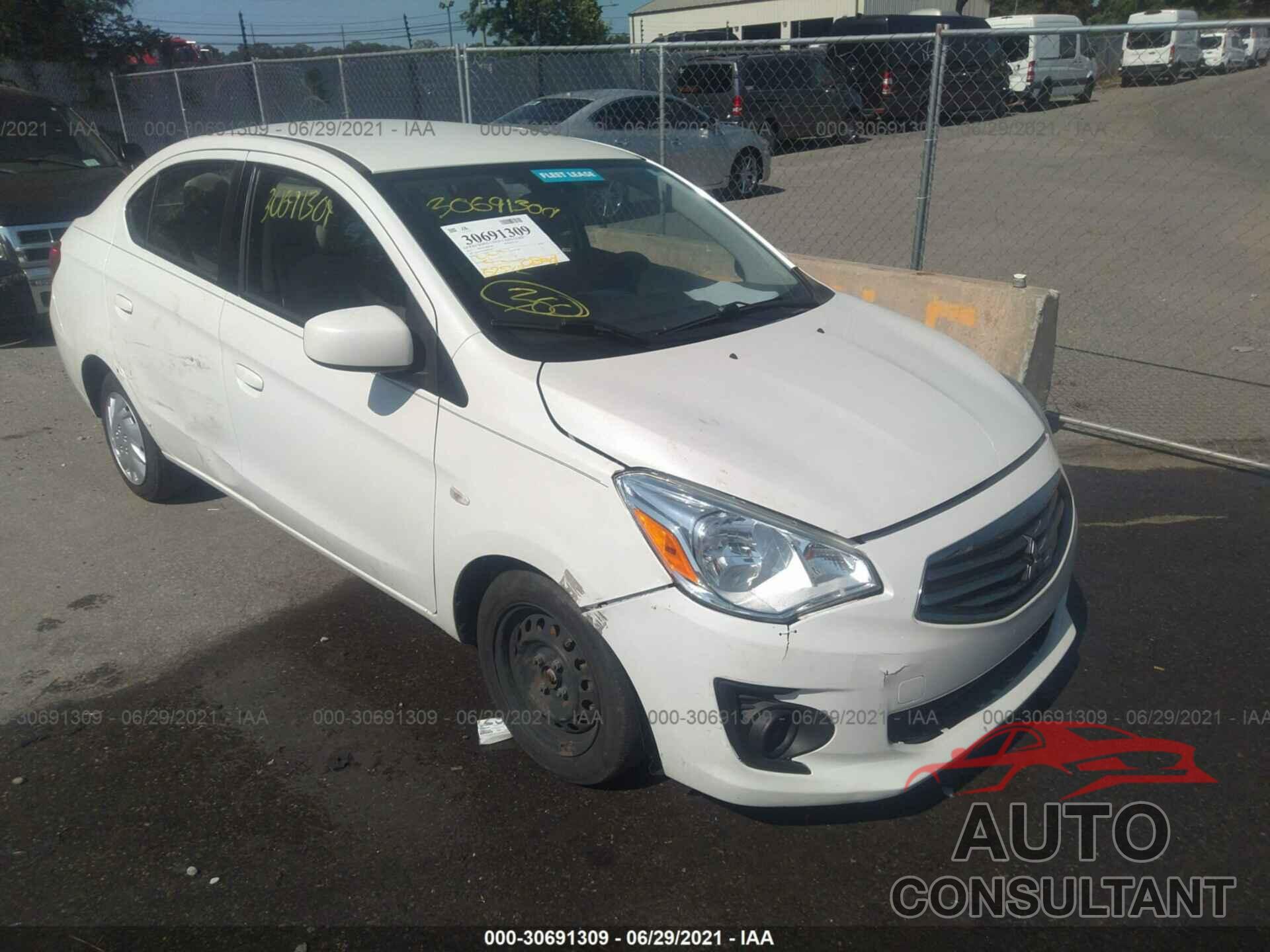 MITSUBISHI MIRAGE G4 2017 - ML32F3FJ6HHF14897