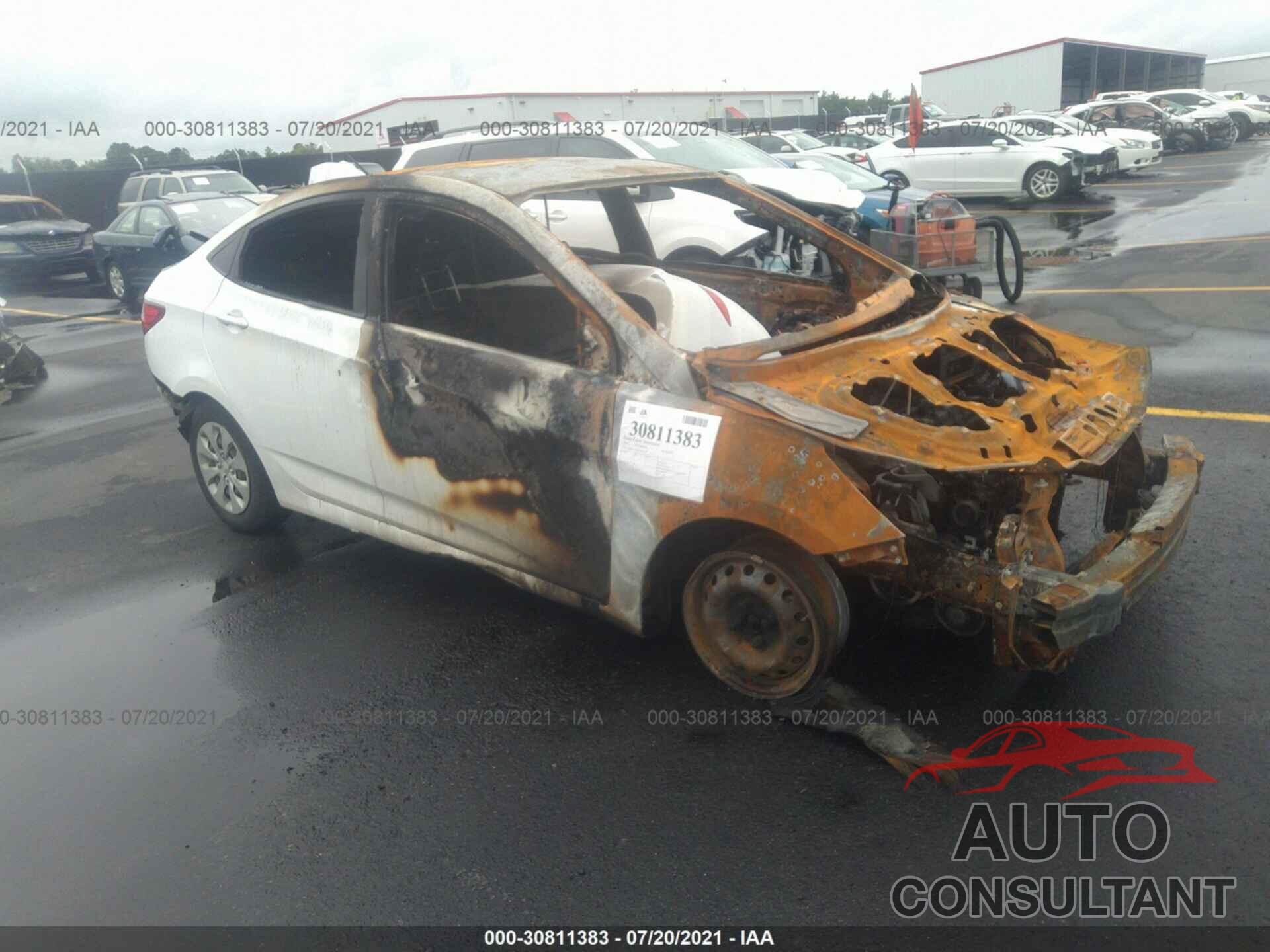 HYUNDAI ACCENT 2016 - KMHCT4AE2GU971389