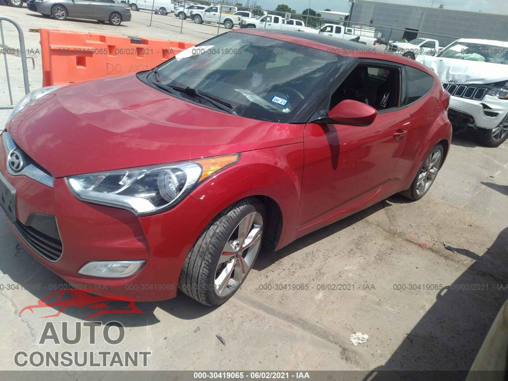 HYUNDAI VELOSTER 2017 - KMHTC6AD8HU322975