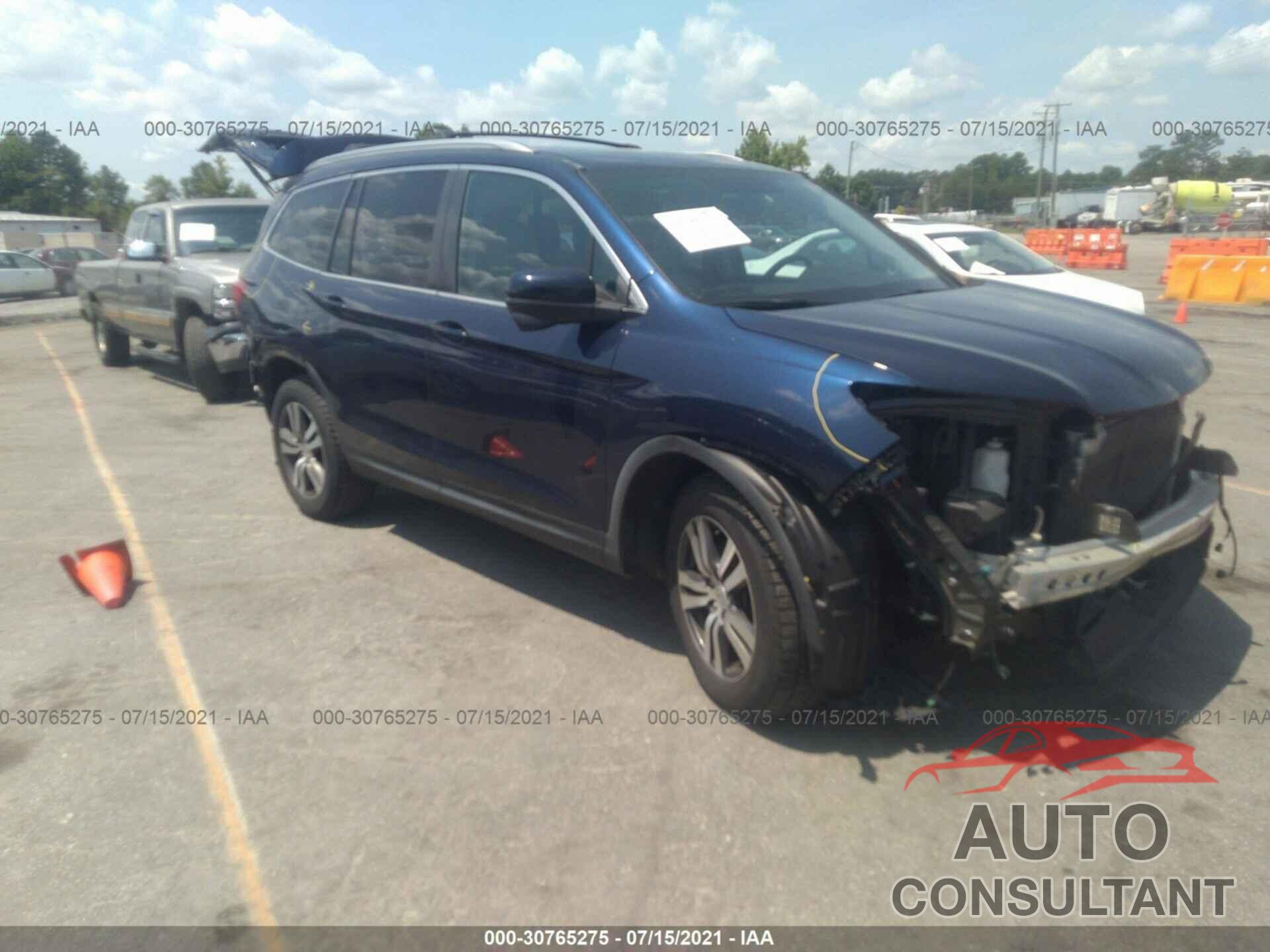 HONDA PILOT 2016 - 5FNYF6H55GB052031