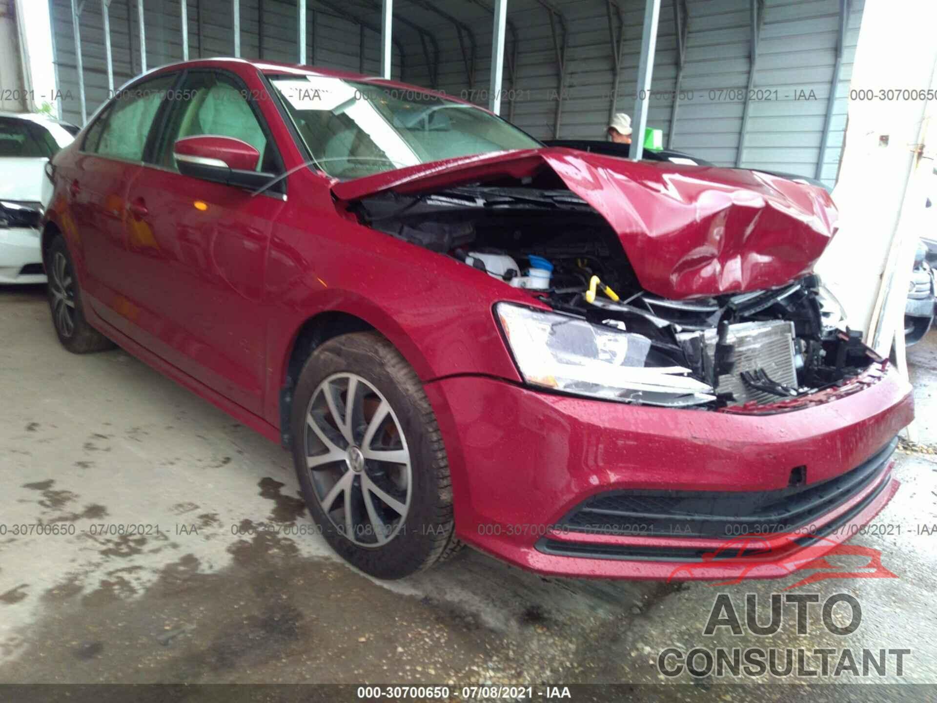 VOLKSWAGEN JETTA 2017 - 3VWDB7AJ5HM219988