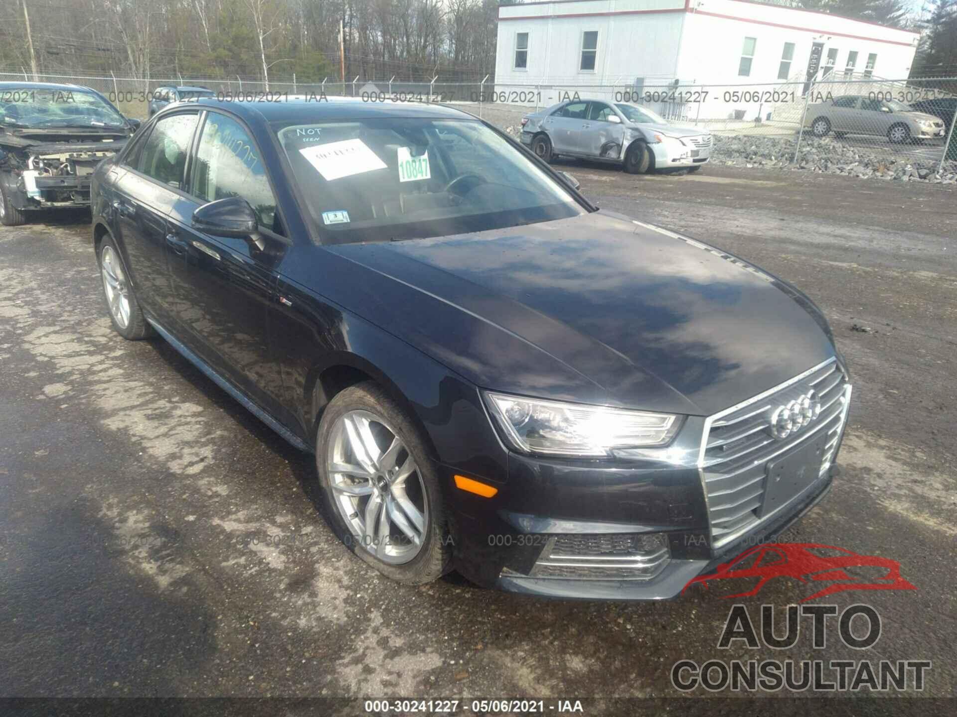 AUDI A4 2017 - WAUDNAF48HN048067