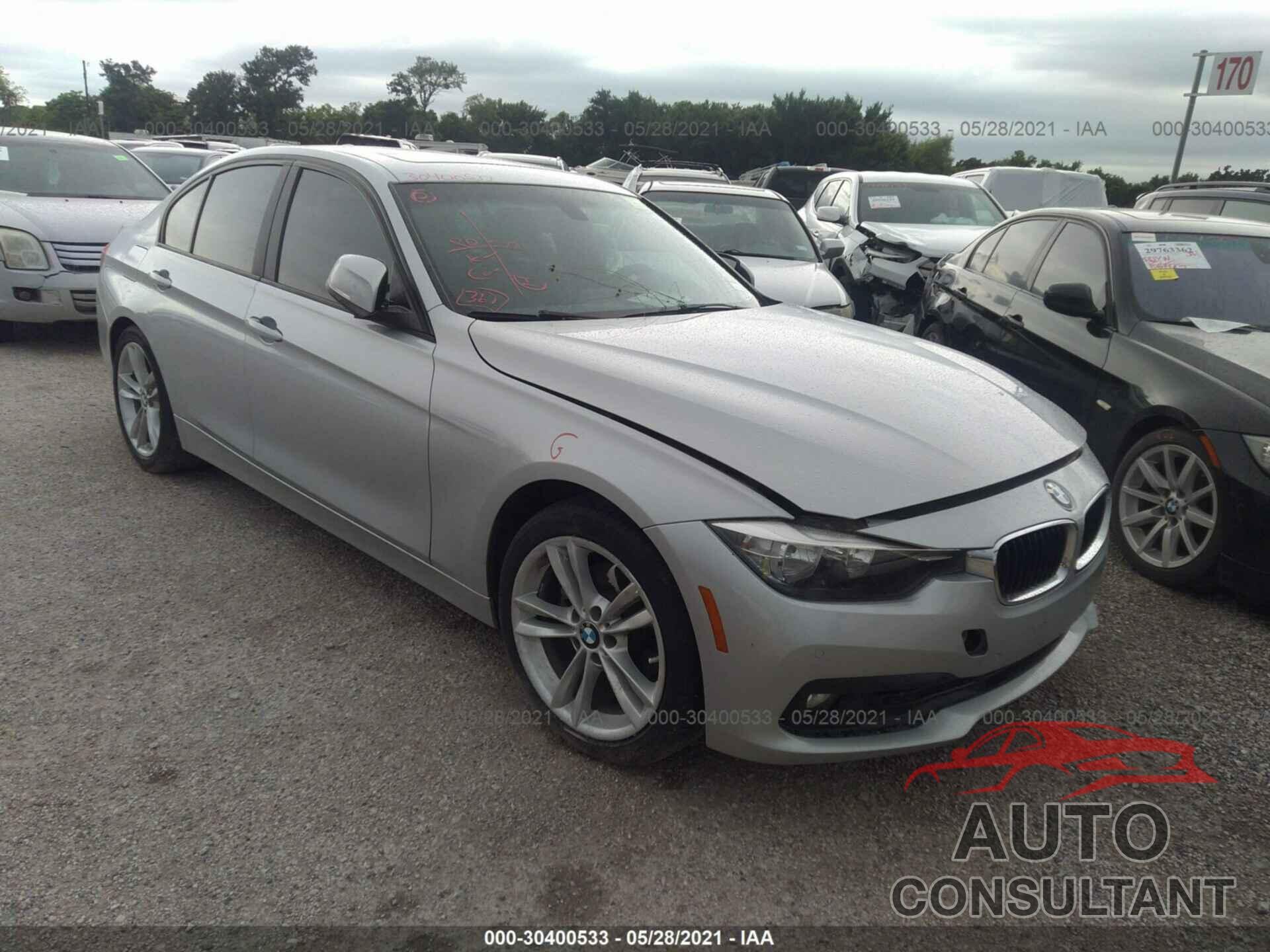 BMW 3 SERIES 2016 - WBA8E1G50GNT34664