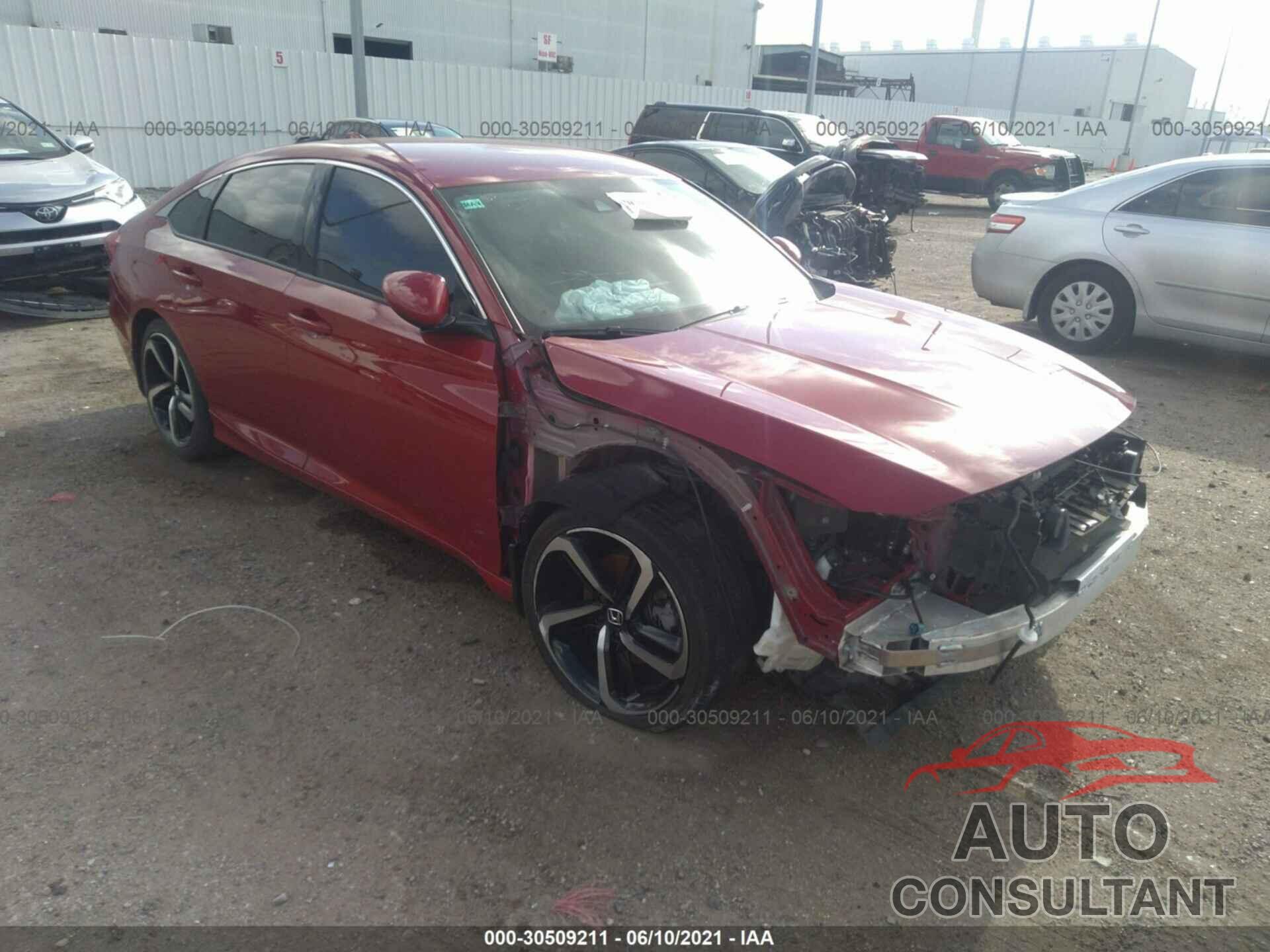 HONDA ACCORD SEDAN 2018 - 1HGCV1F39JA187936