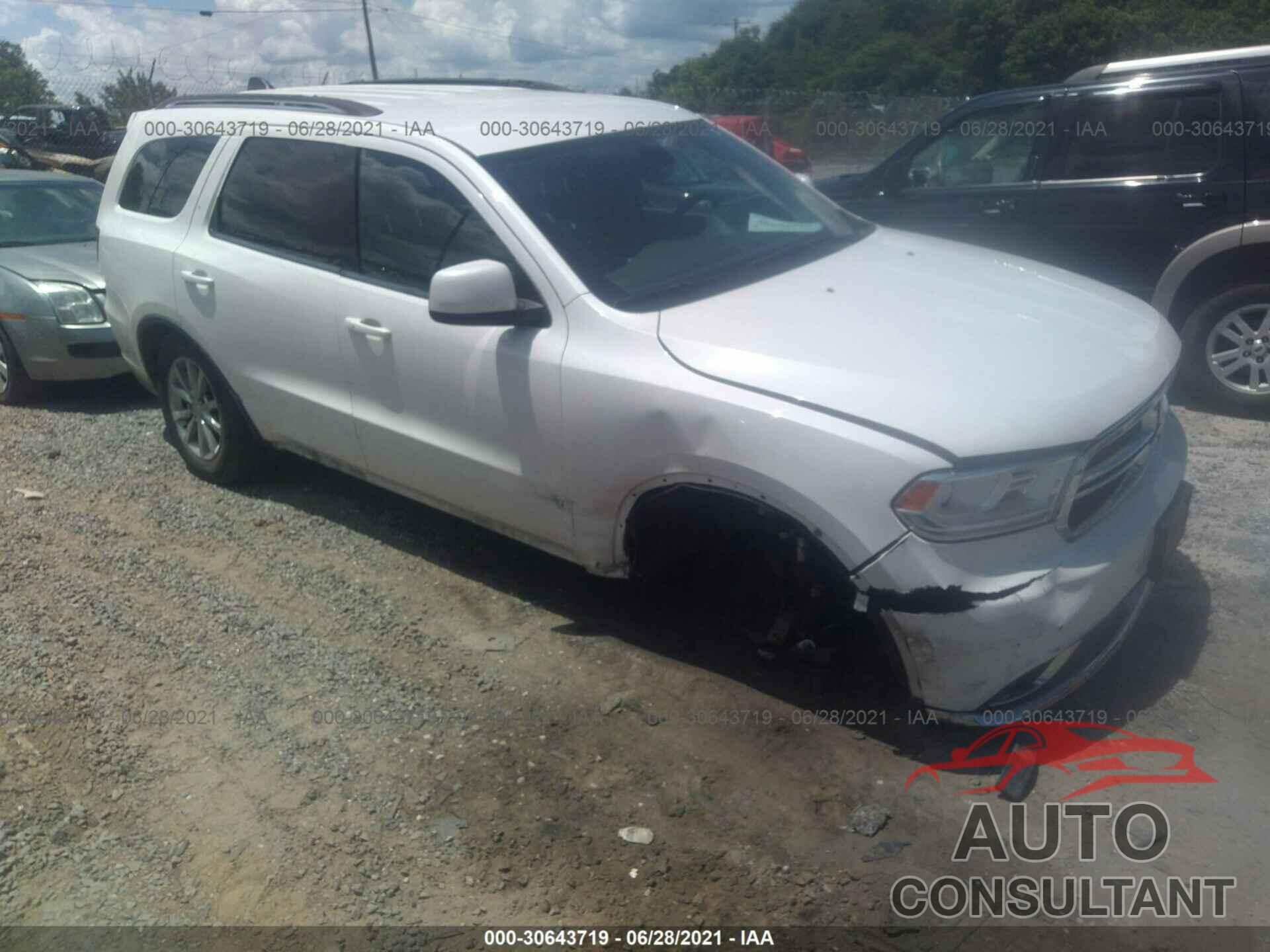 DODGE DURANGO 2016 - 1C4RDJAGXGC486290
