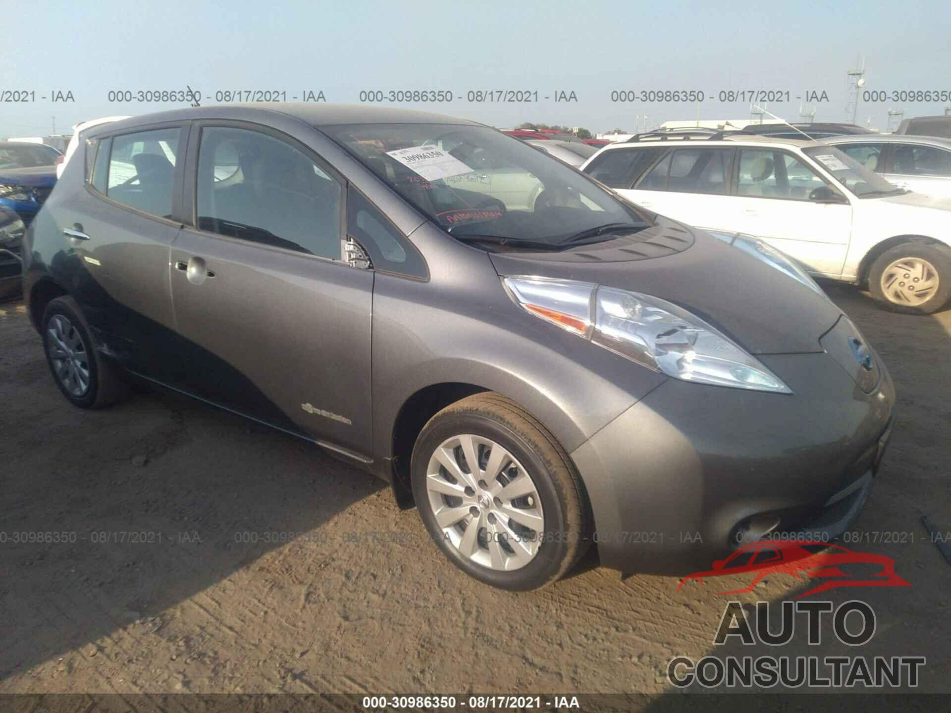 NISSAN LEAF 2017 - 1N4BZ0CP6HC310418