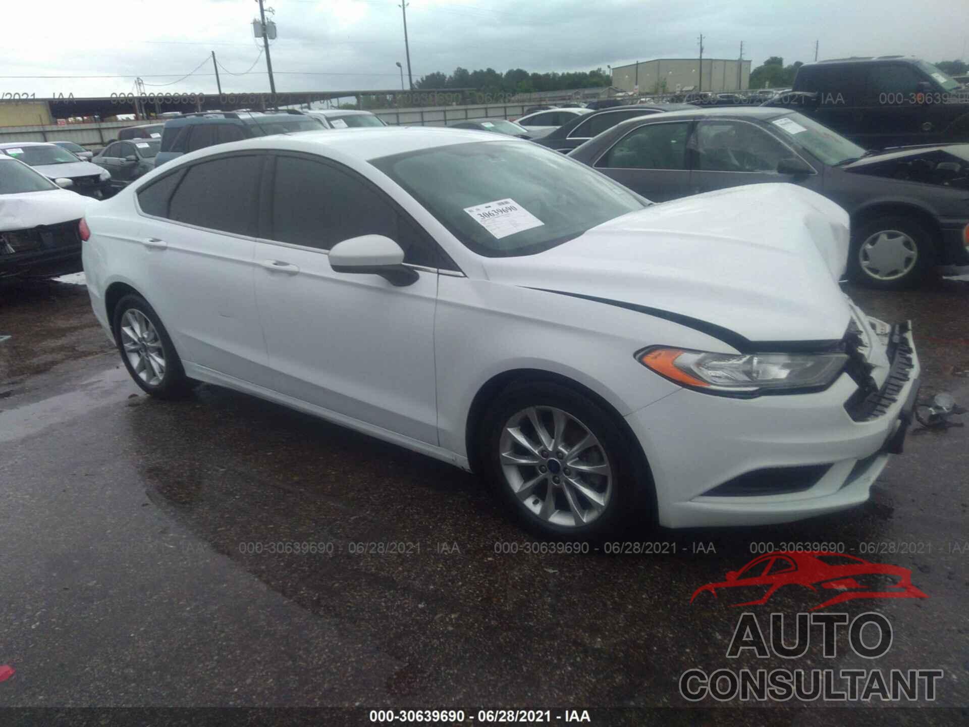 FORD FUSION 2017 - 3FA6P0H71HR117692