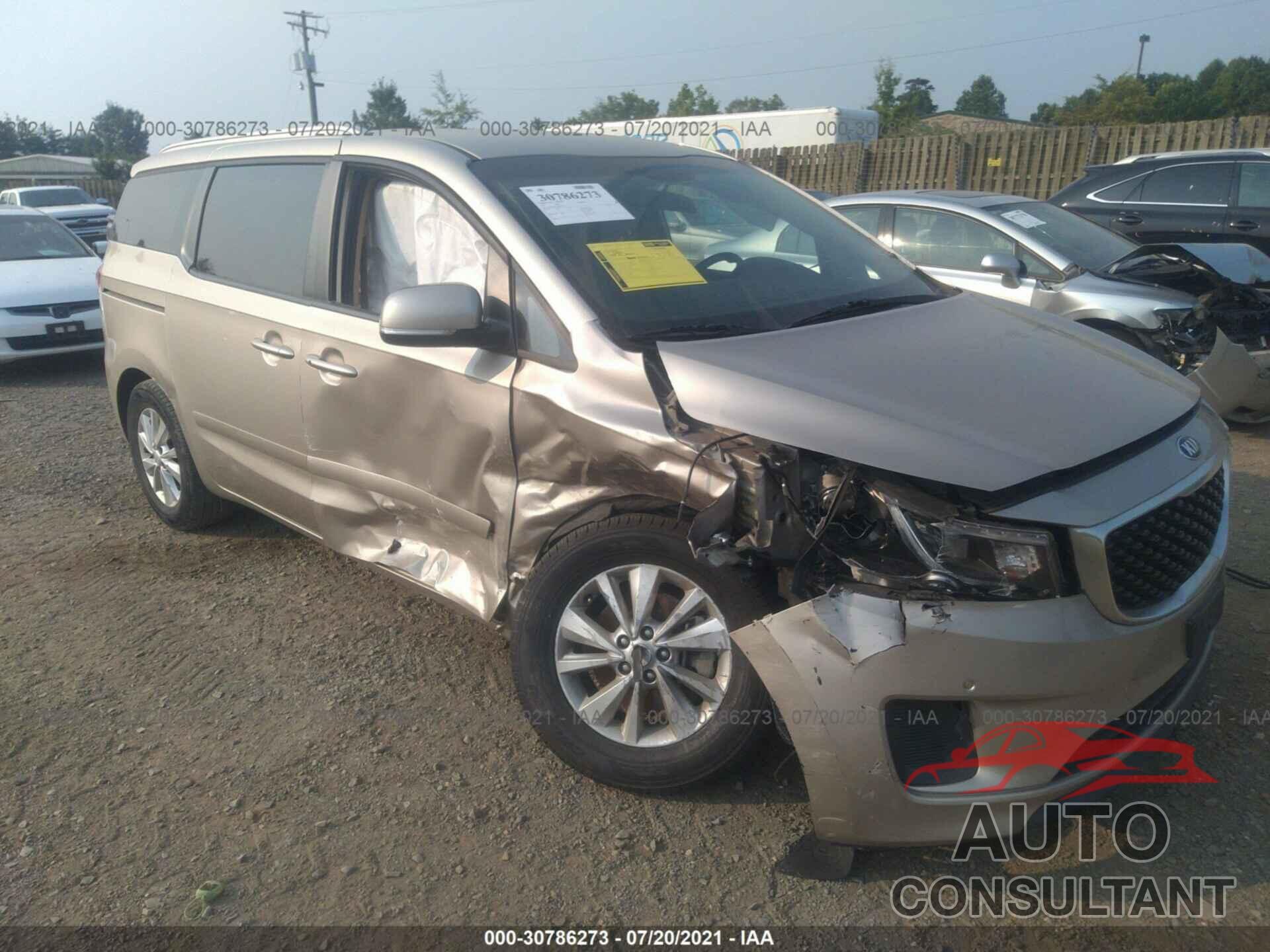 KIA SEDONA 2017 - KNDMB5C19H6283276