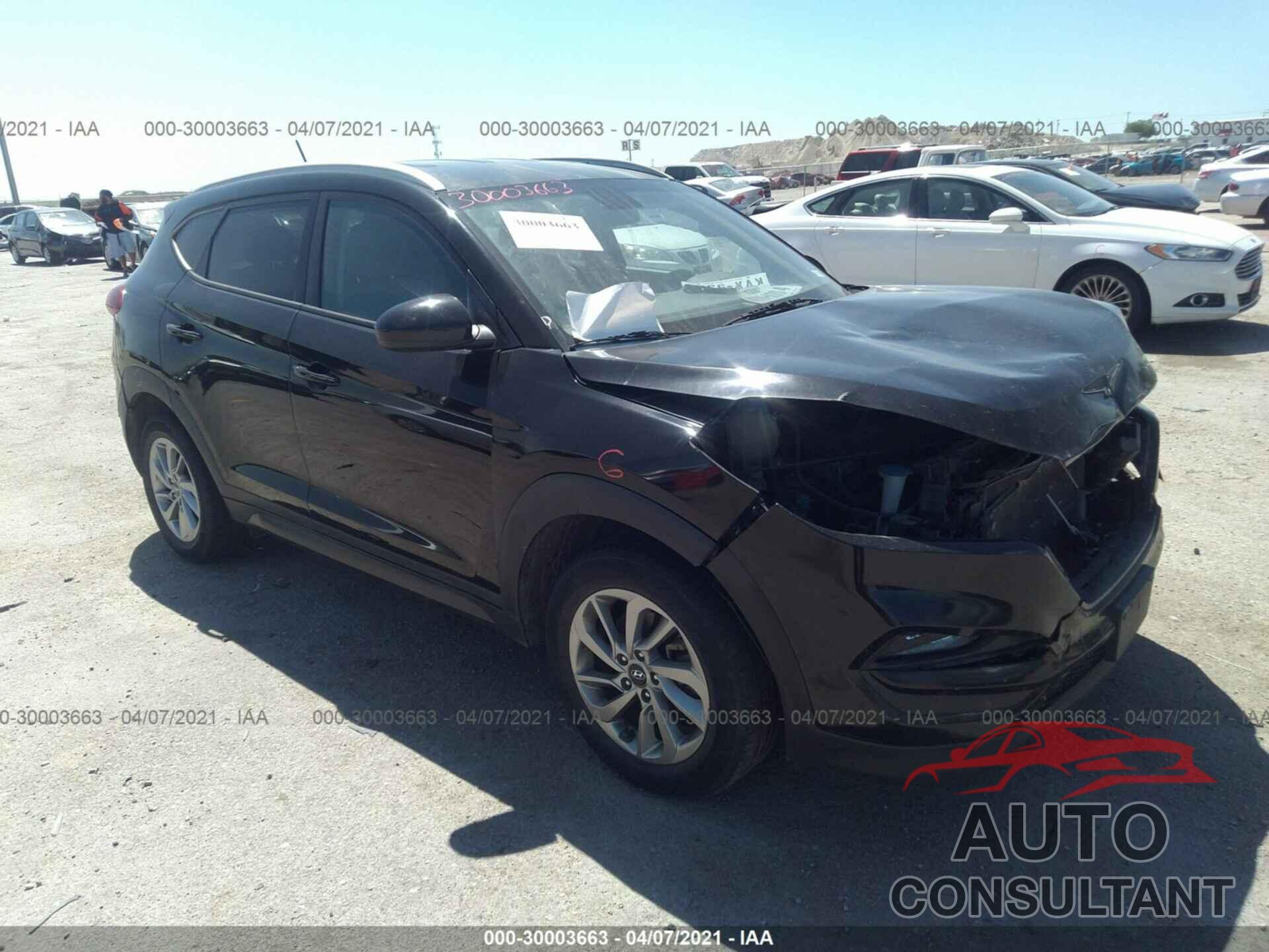 HYUNDAI TUCSON 2016 - KM8J33A45GU145578