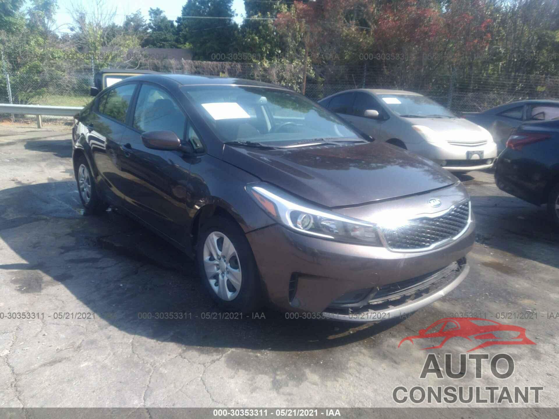 KIA FORTE 2018 - 3KPFK4A73JE168697