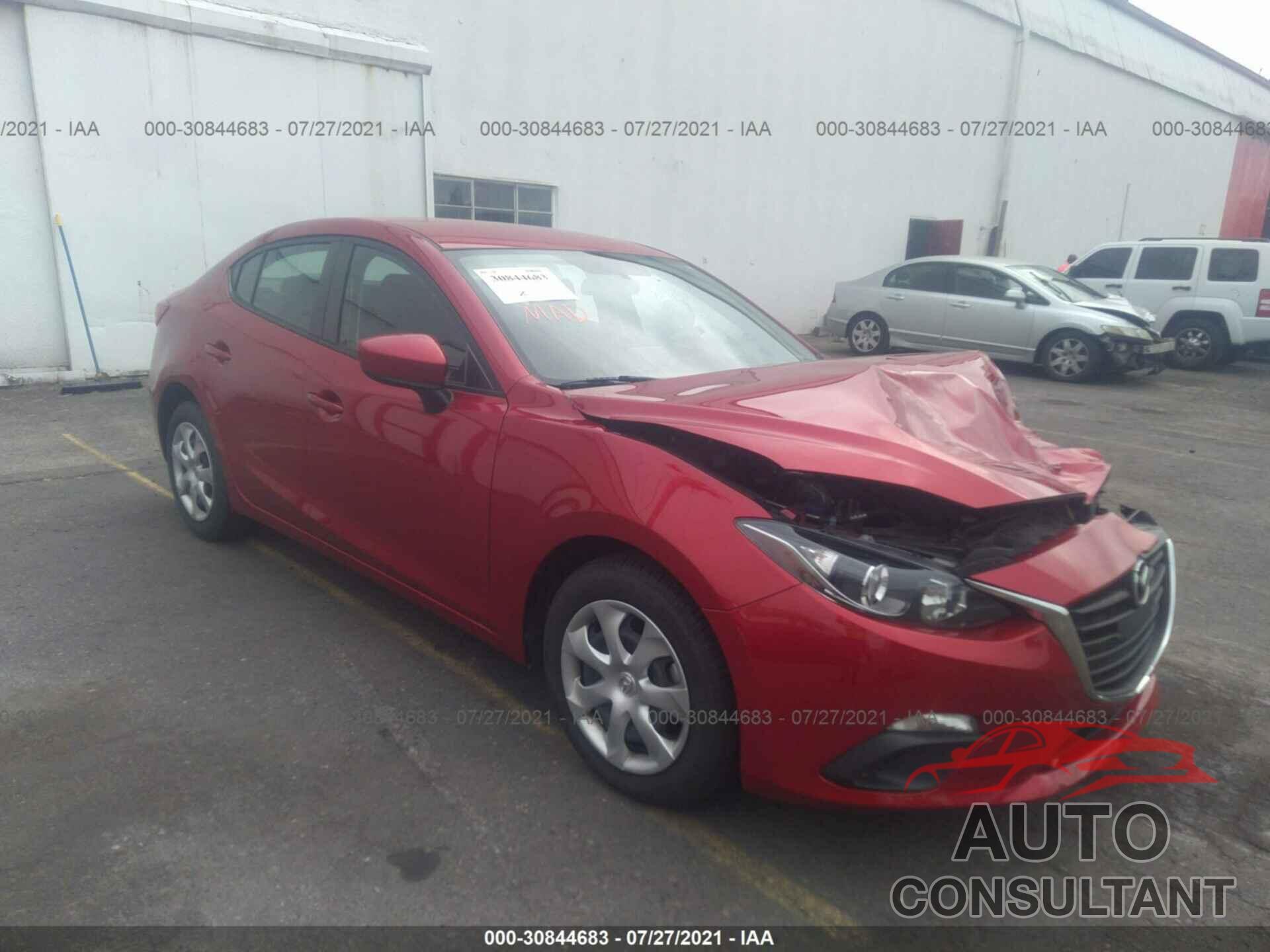 MAZDA MAZDA3 2016 - 3MZBM1T70GM322315