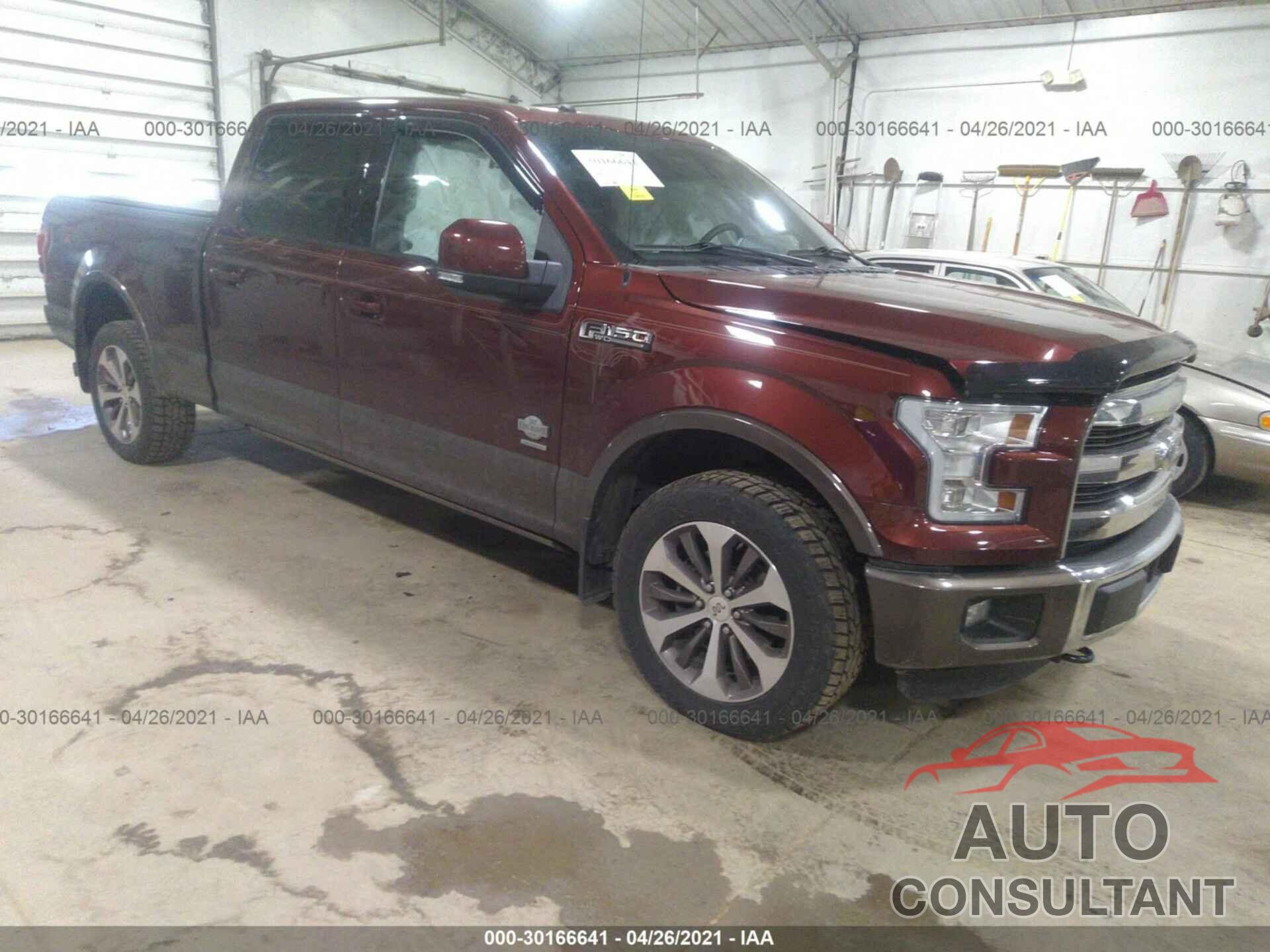 FORD F-150 2016 - 1FTFW1EG1GFC38189