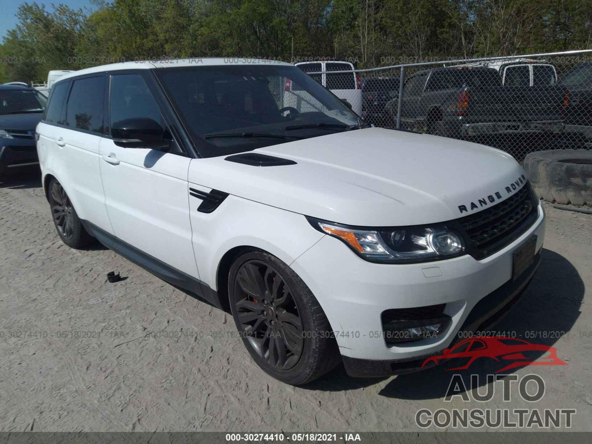 LAND ROVER RANGE ROVER SPORT 2017 - SALWR2FE5HA142552