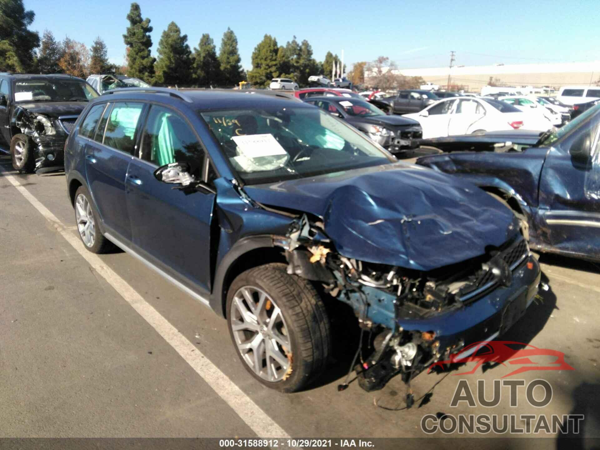VOLKSWAGEN GOLF ALLTRACK 2017 - 3VWH17AU4HM531055