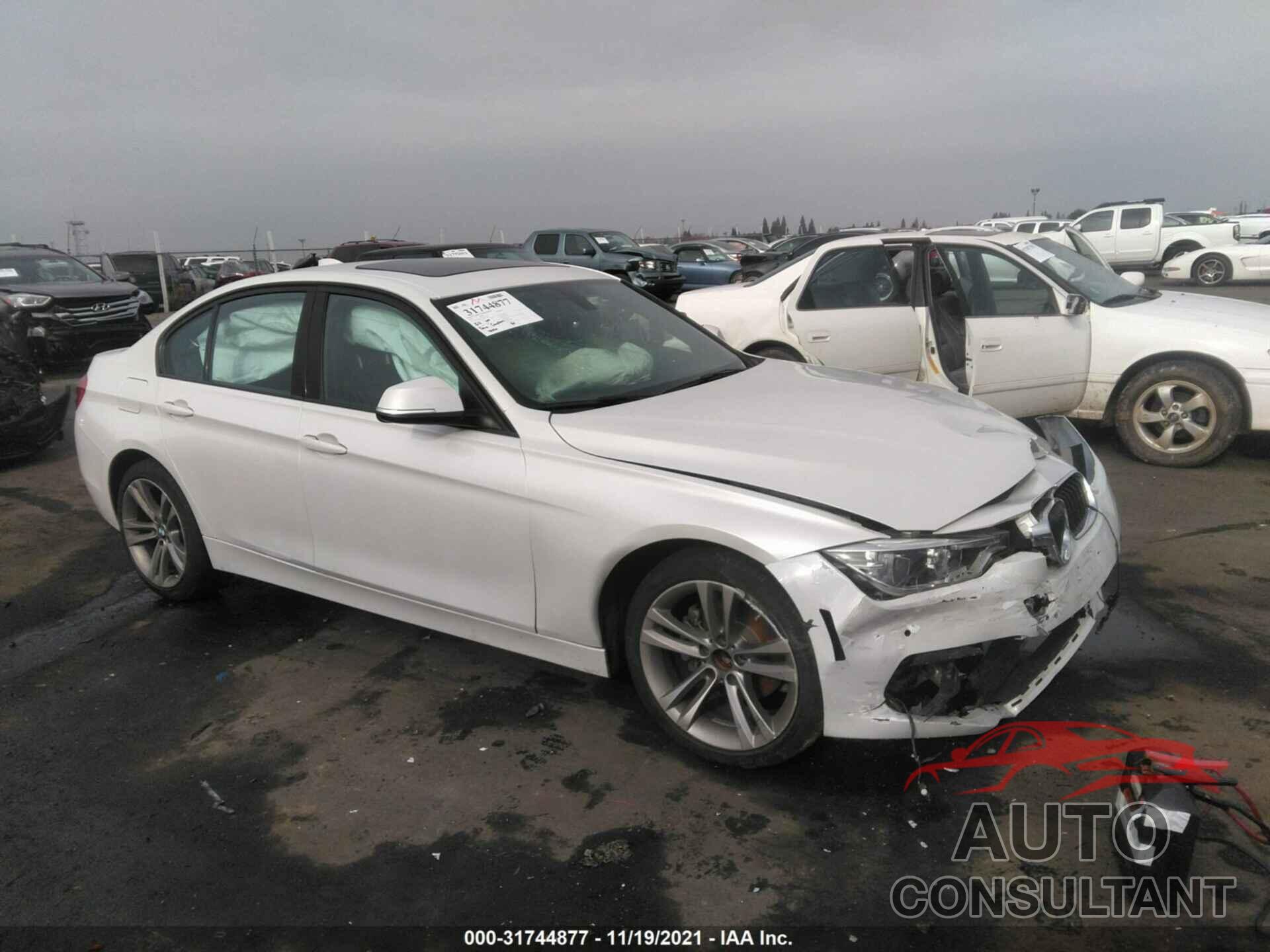 BMW 3 SERIES 2016 - WBA8E9G53GNU30299