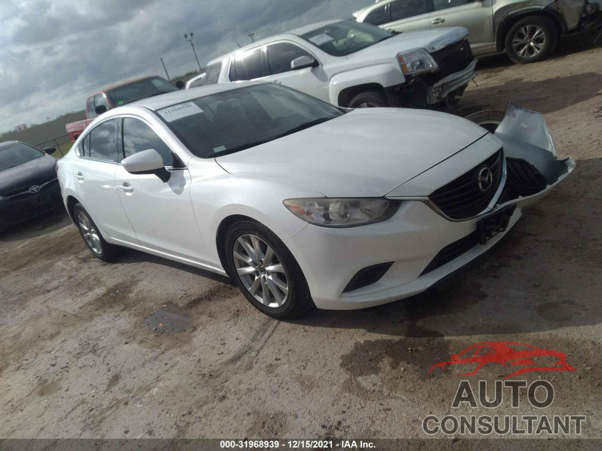 MAZDA MAZDA6 2016 - JM1GJ1U53G1468512