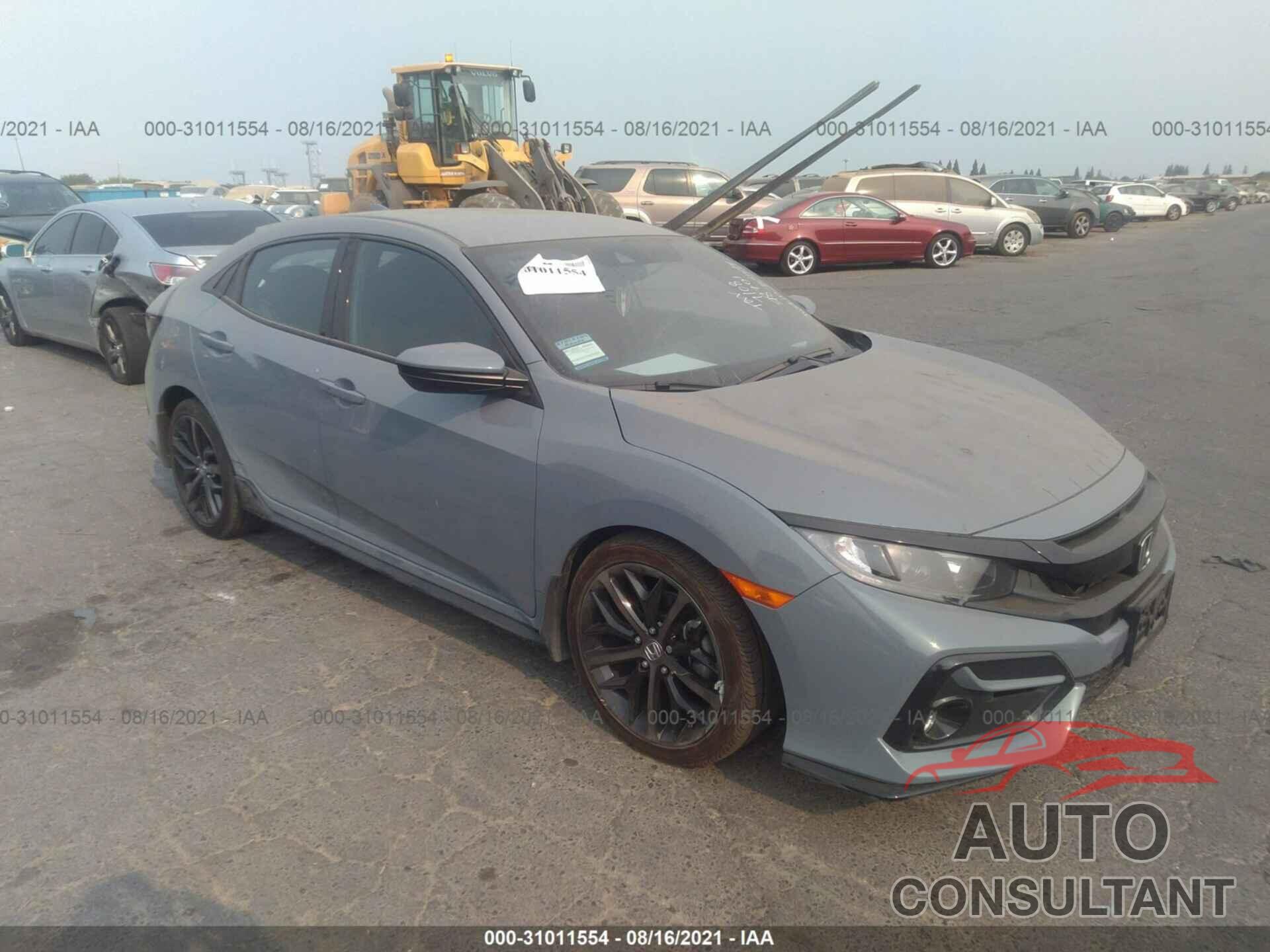 HONDA CIVIC HATCHBACK 2020 - SHHFK7H4XLU418302