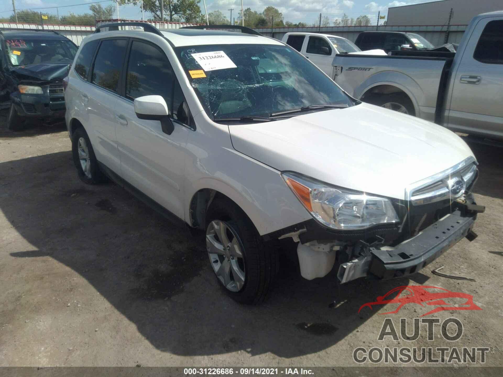 SUBARU FORESTER 2016 - JF2SJAHC1GH530145