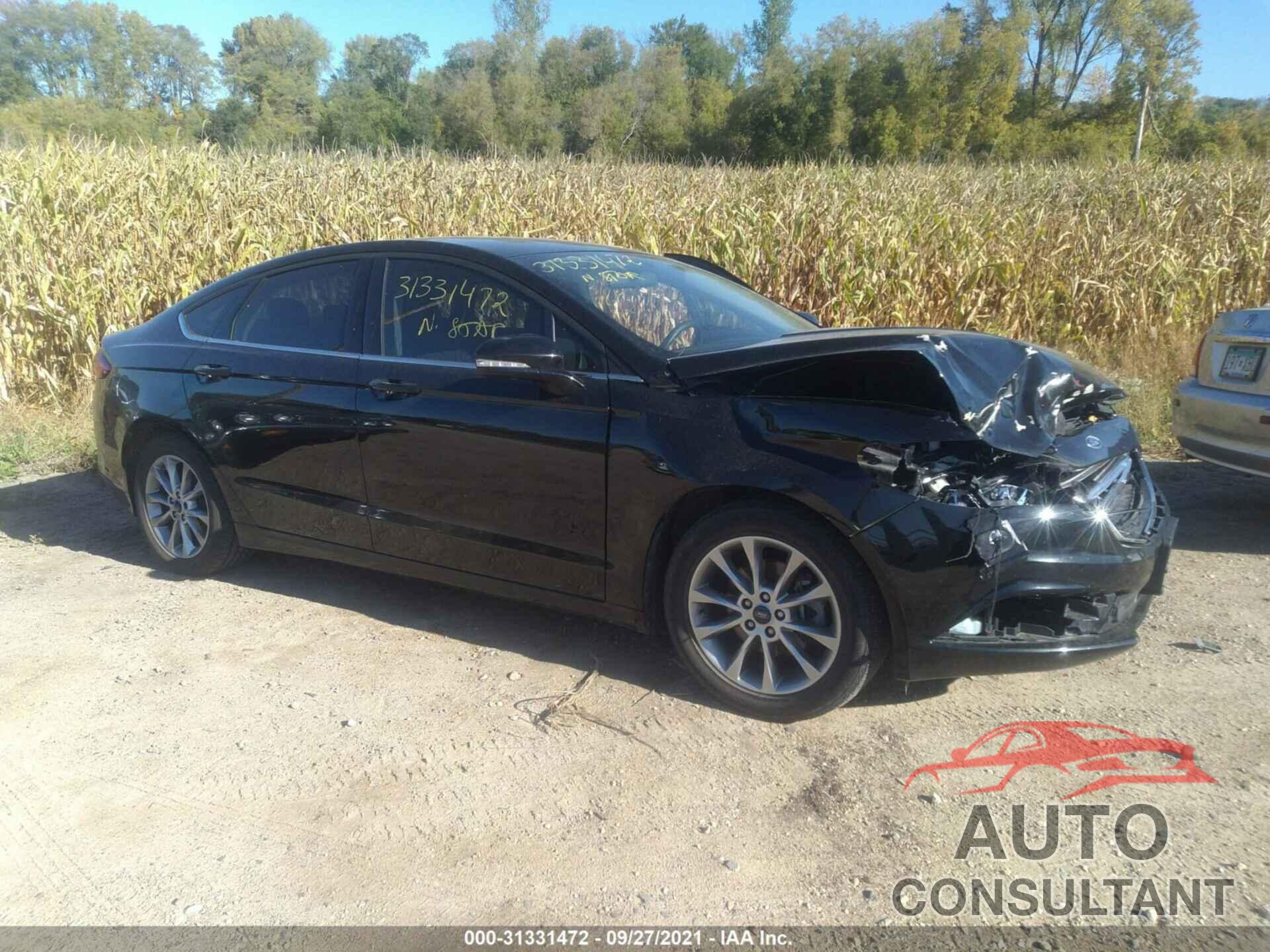 FORD FUSION 2017 - 3FA6P0H71HR208946