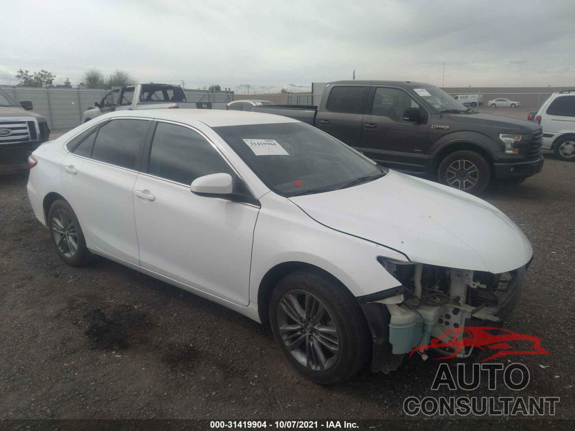 TOYOTA CAMRY 2016 - 4T1BF1FK8GU237629
