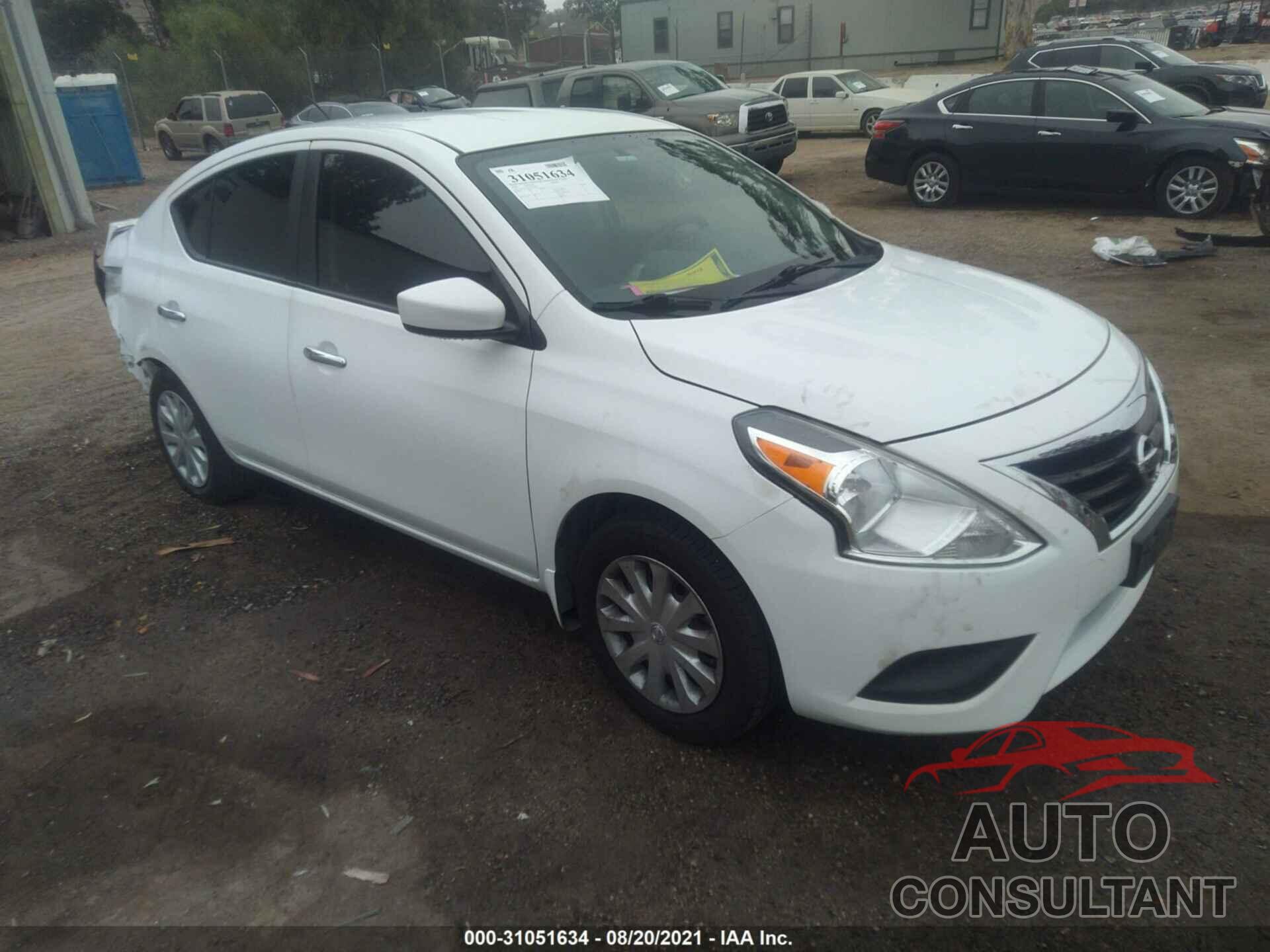 NISSAN VERSA 2016 - 3N1CN7AP0GL825572