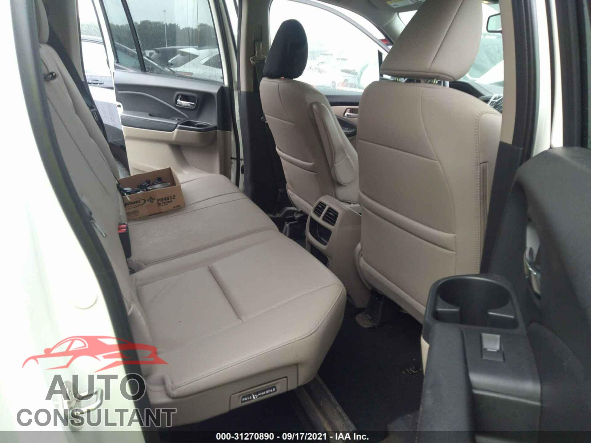 HONDA RIDGELINE 2019 - 5FPYK3F74KB033789